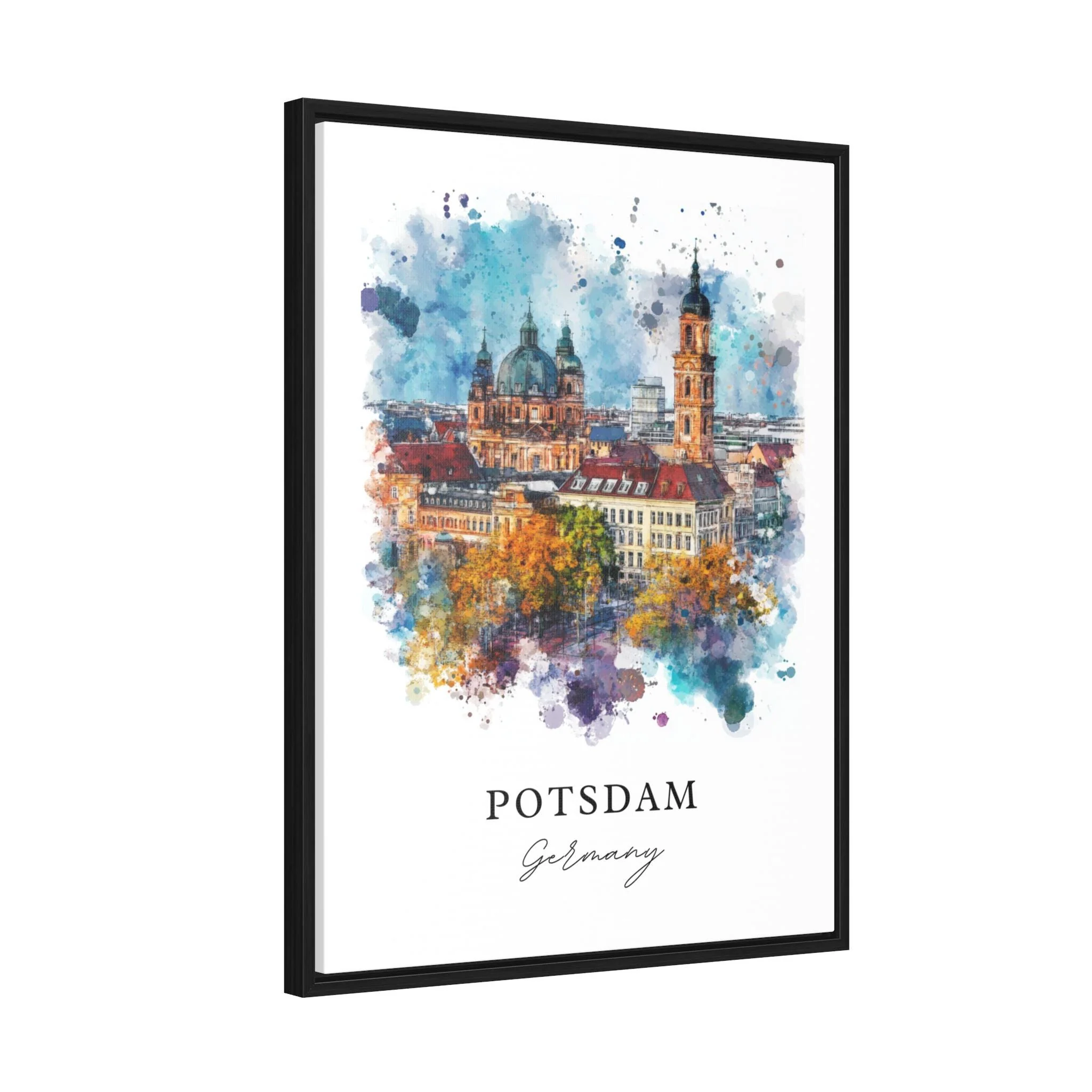 Potsdam, Germany – Watercolor Art Print - Image 6