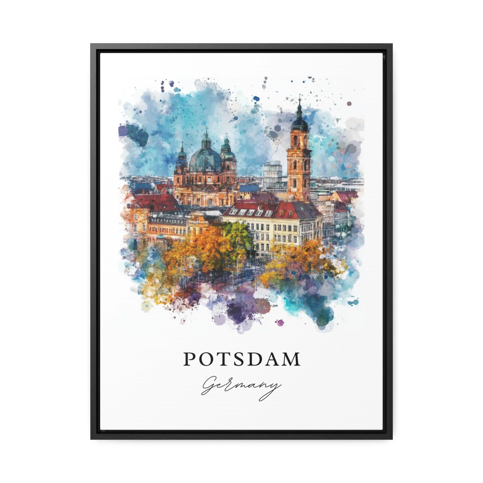 Potsdam, Germany – Watercolor Art Print - Image 5