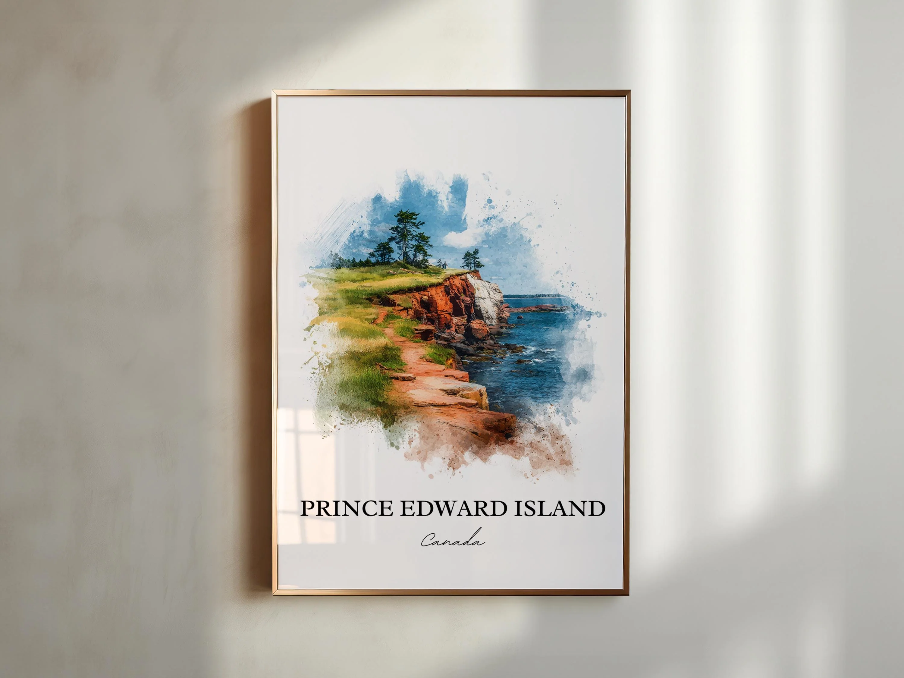 Prince Edward Island, Canada – Watercolor Art Print - Image 5
