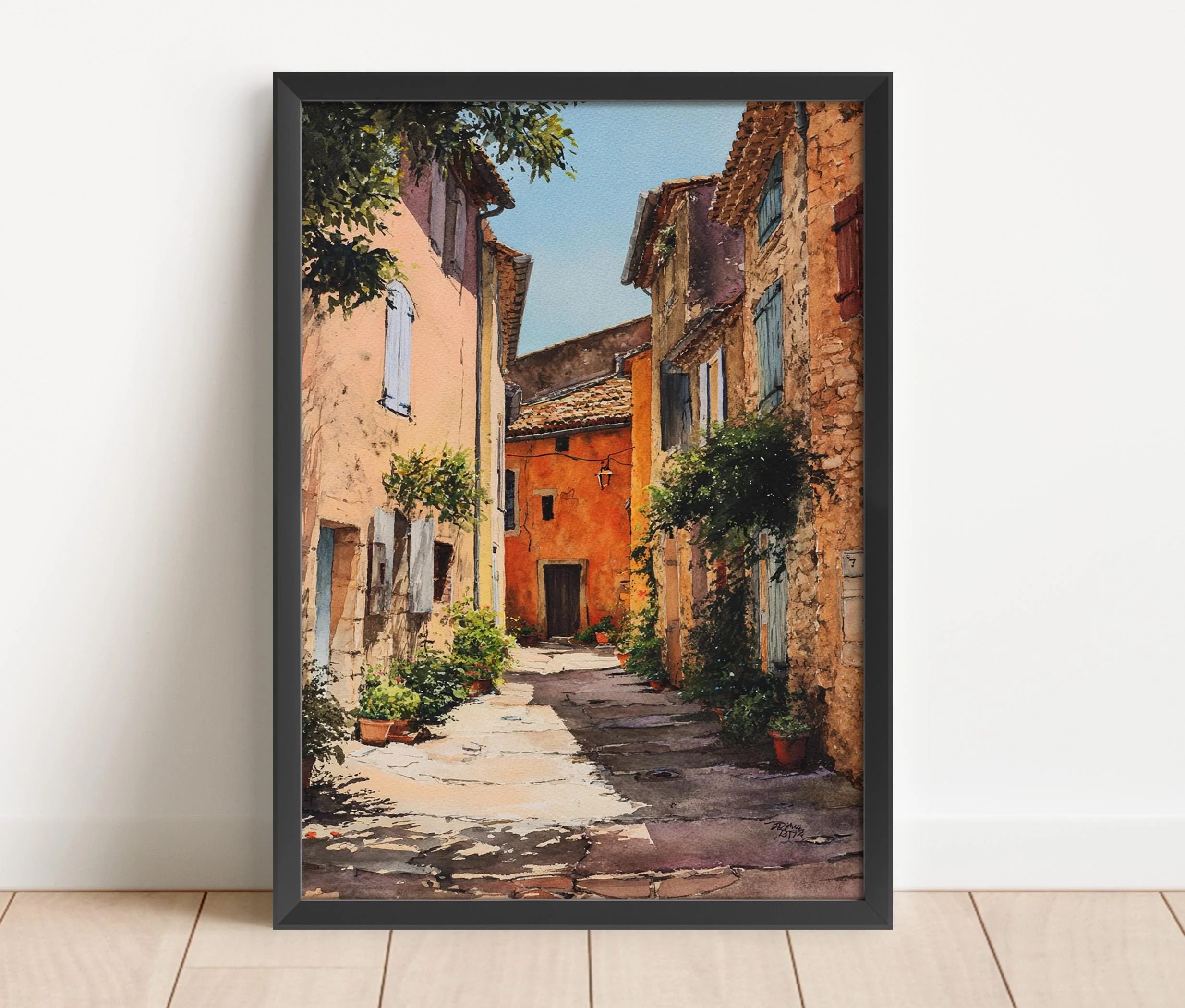 Provence, France – Watercolor Art Print - Image 3