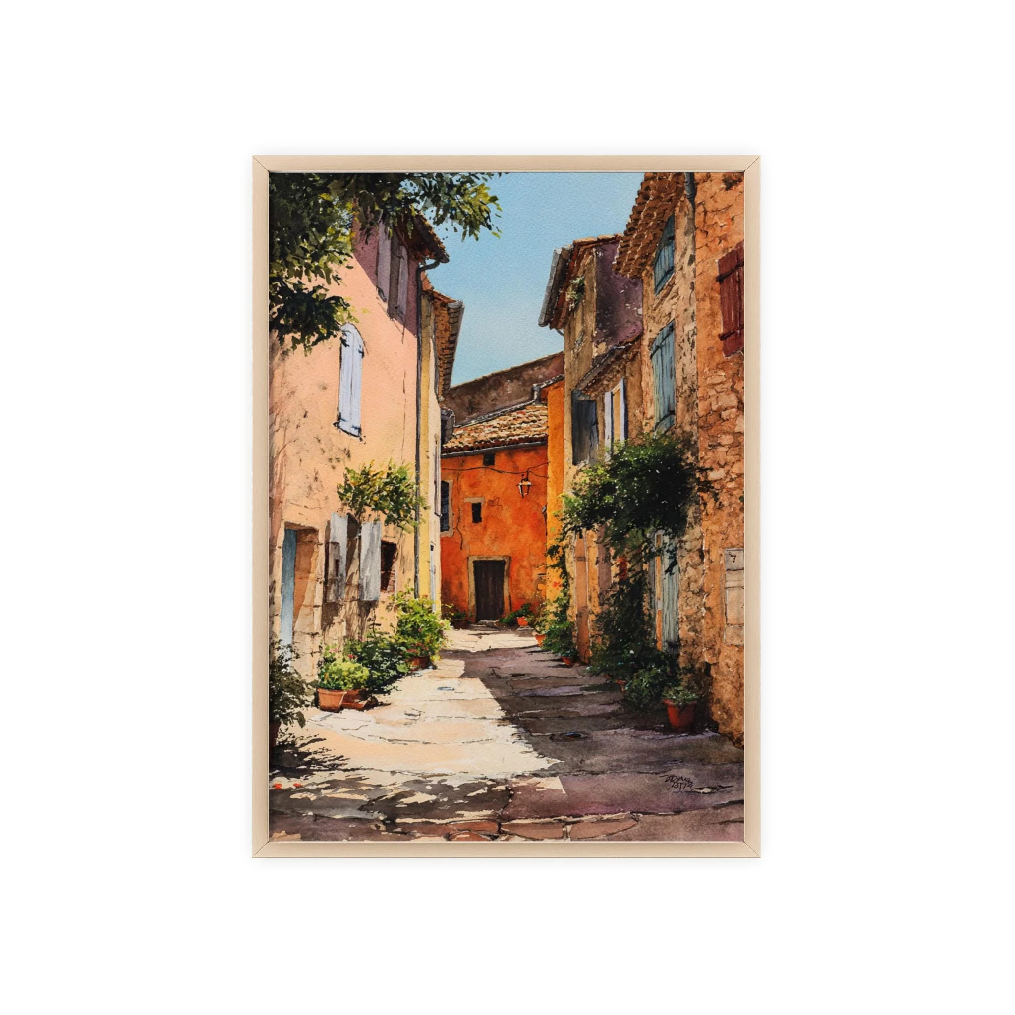 Provence, France – Watercolor Art Print - Image 7