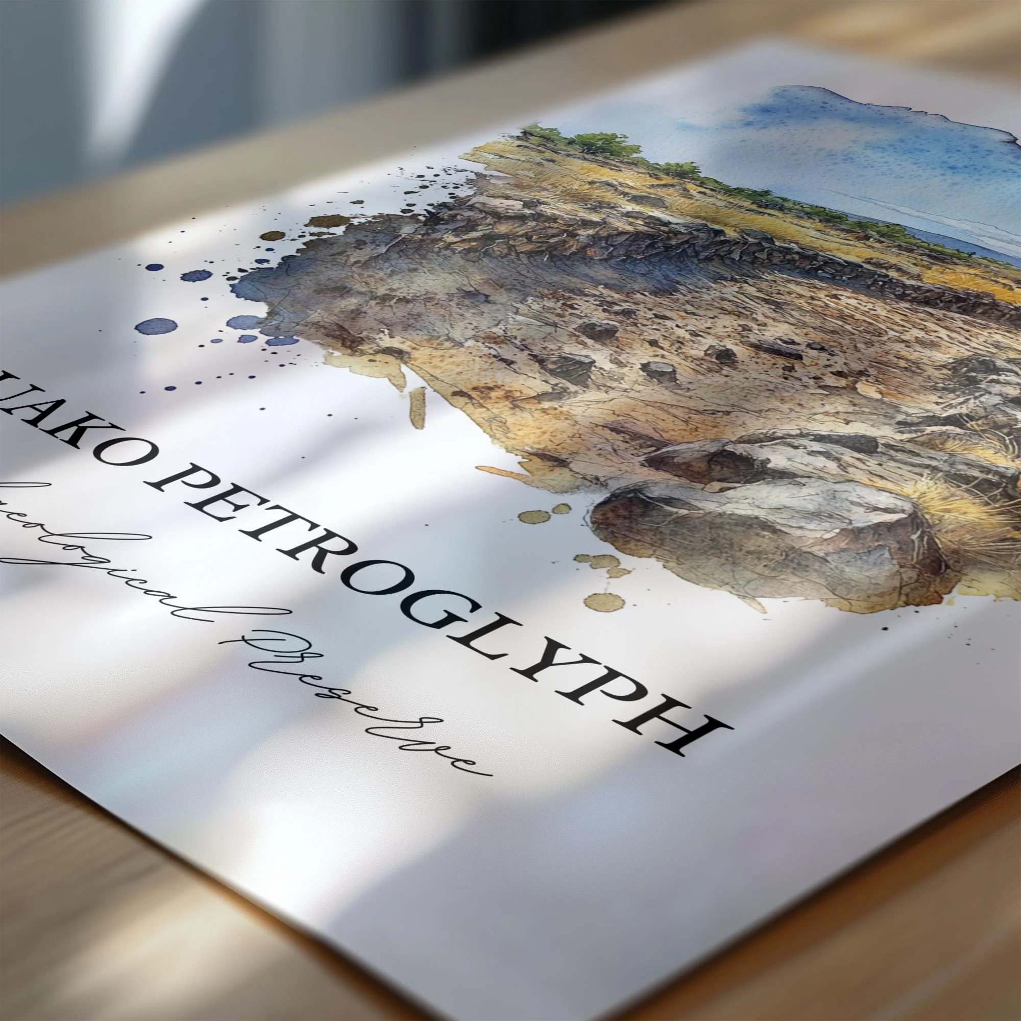 Puako, Hawaii Watercolor Art Print - Image 2