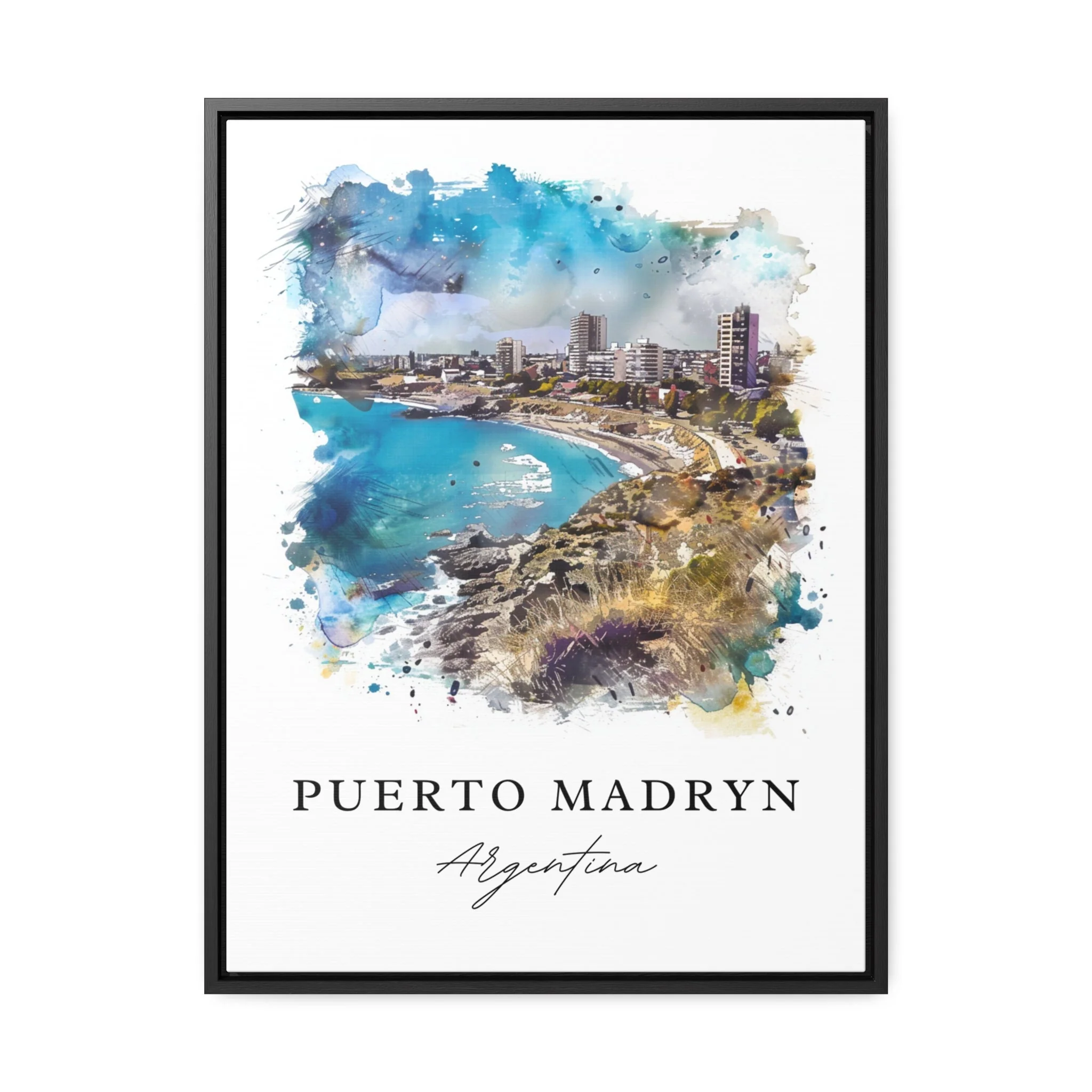 Puerto Madryn, Argentina – Watercolor Art Print - Image 6