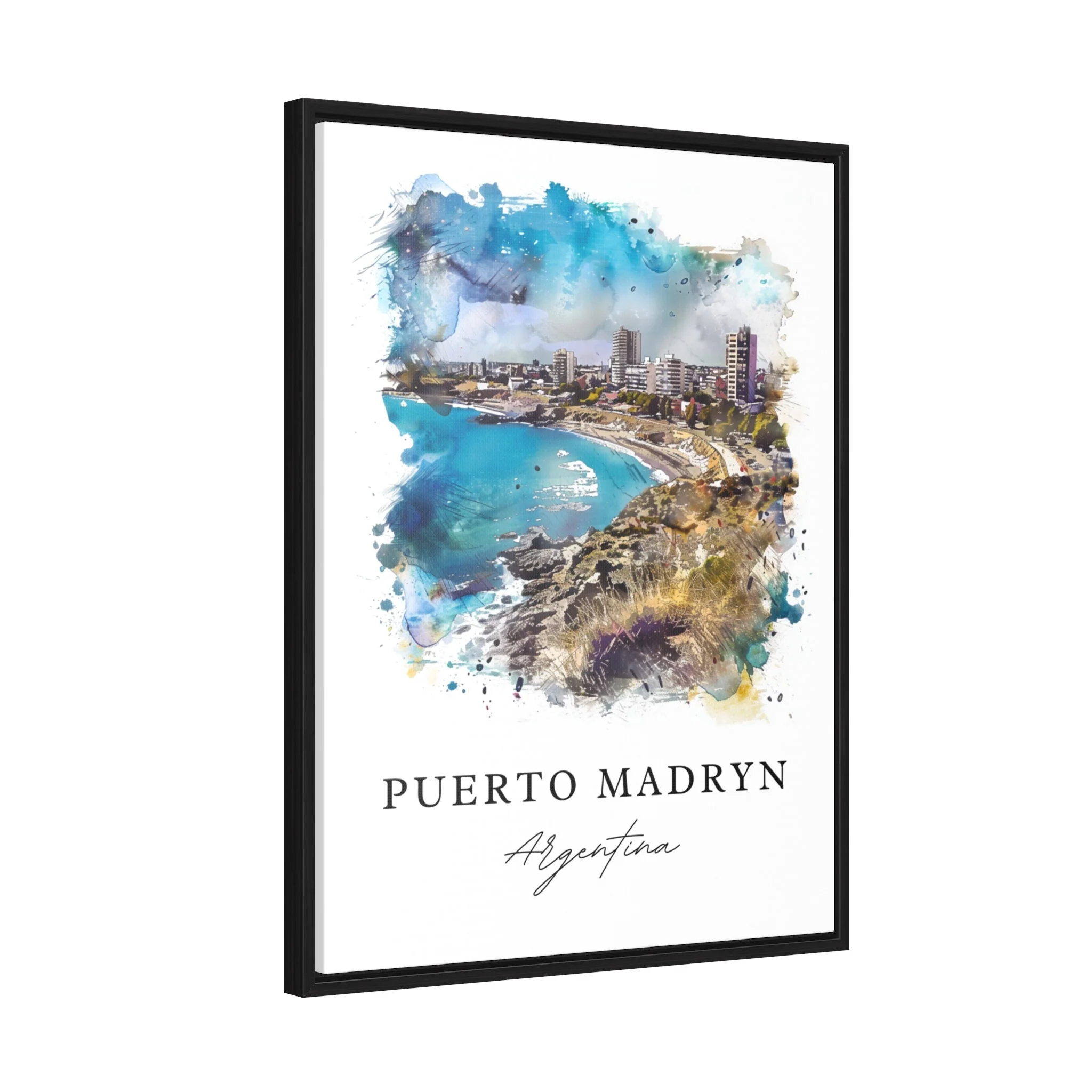 Puerto Madryn, Argentina – Watercolor Art Print - Image 7