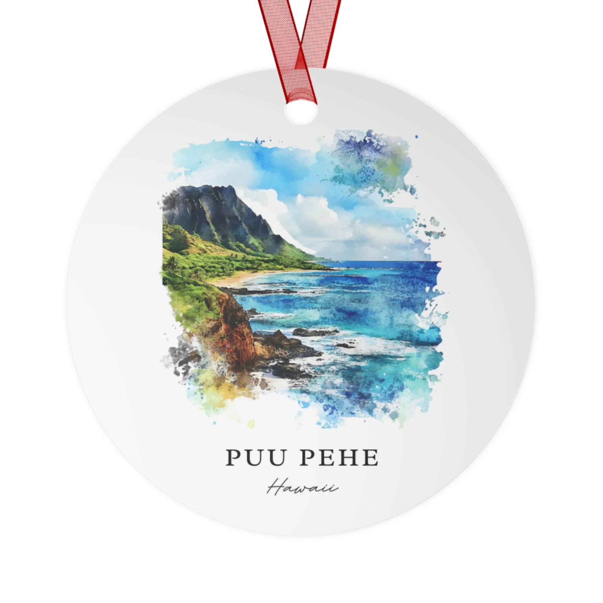 Puu Pehe Ornament: Unique Souvenir, Maui Xmas Decor, and Authentic Puu Pehe Gift