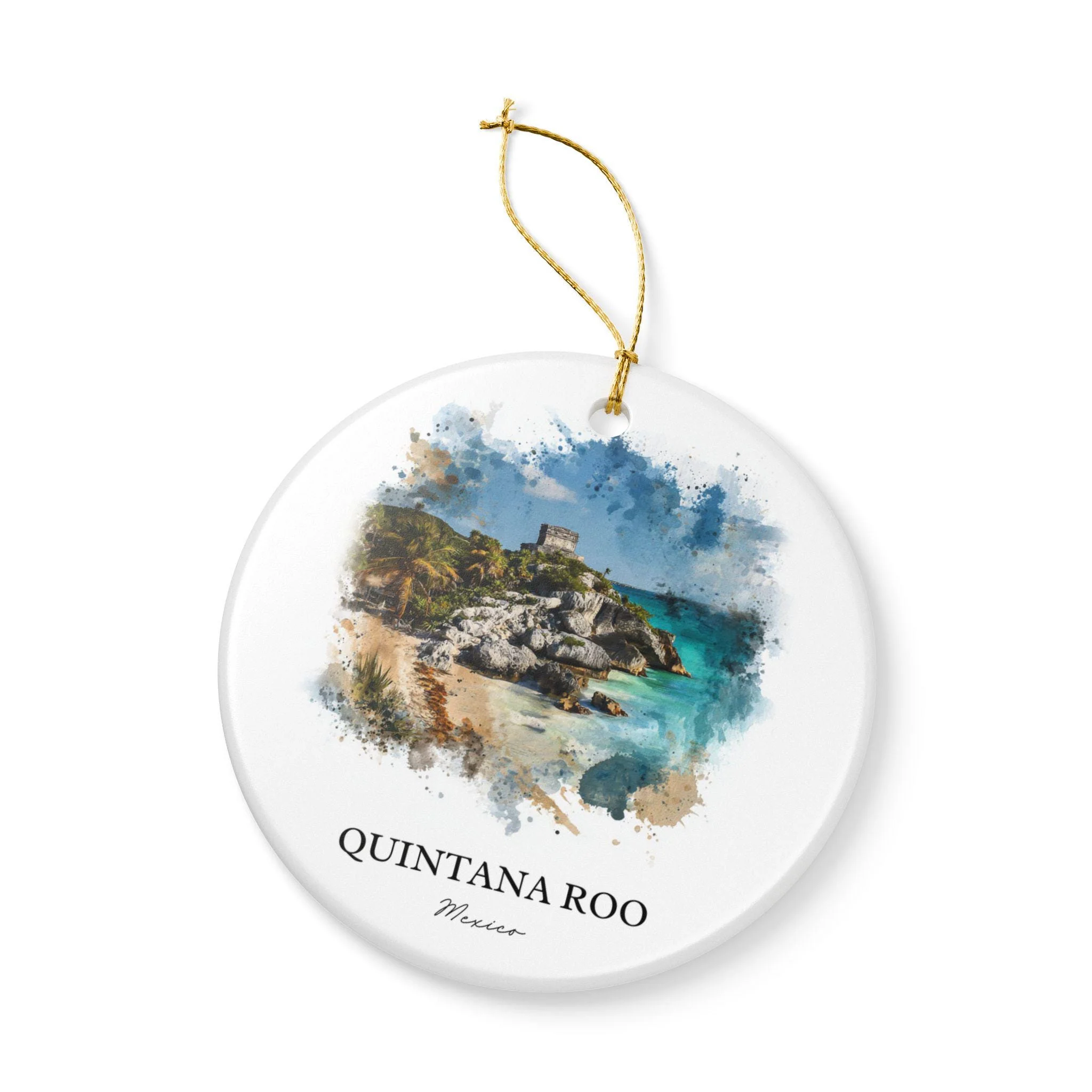 Quintana Roo Ornament: Unique Quintana Roo Souvenir, Playa del Carmen Xmas Decor, and Authentic Playa del Carmen Gift - Image 3