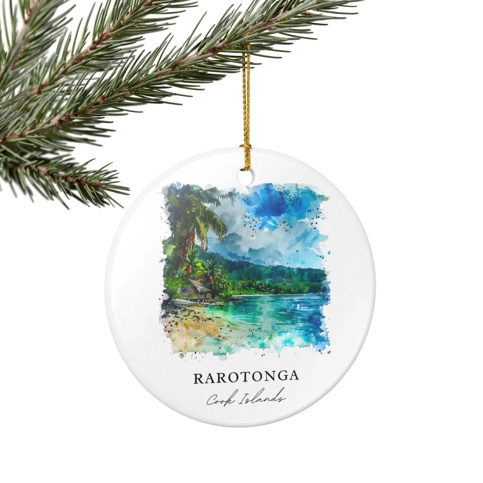 Rarotonga Ornament: Unique Rarotonga Souvenir, Cook Islands Xmas Decor, and Authentic Rarotonga Gift - Image 5