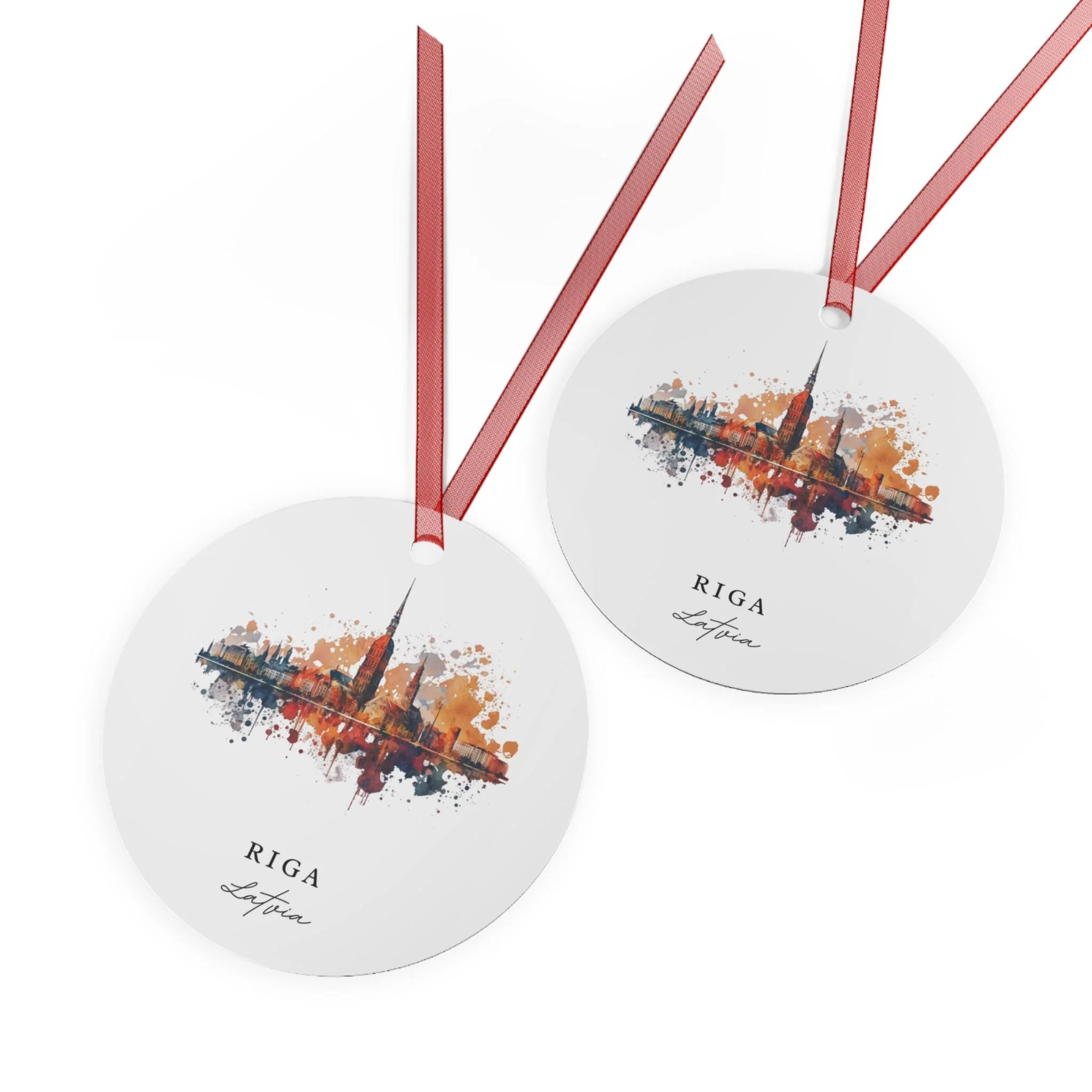 Riga Lativa Ornament: Unique Riga Souvenir, Riga Xmas Decor, and Authentic Latvian Christmas Gift - Image 2