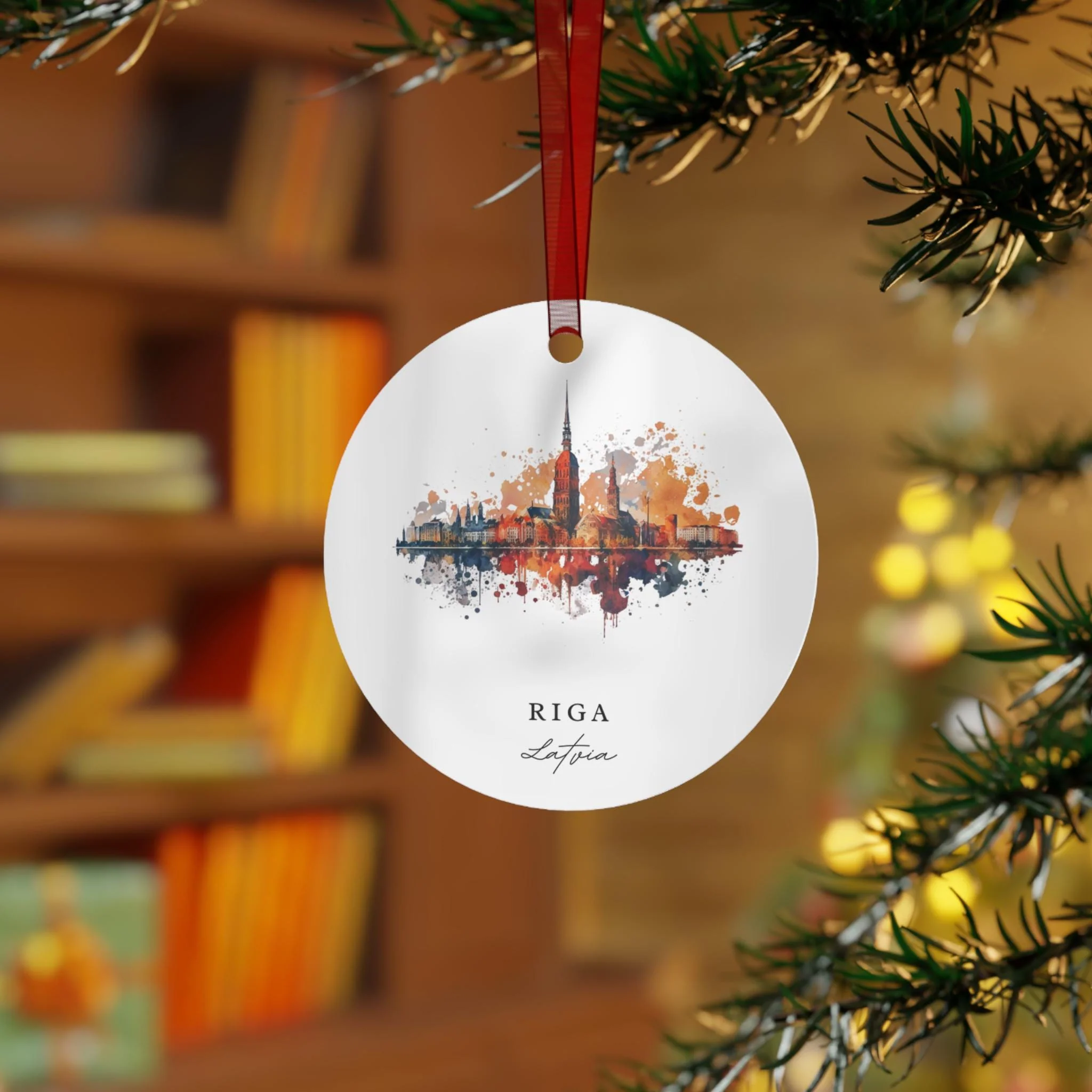 Riga Lativa Ornament: Unique Riga Souvenir, Riga Xmas Decor, and Authentic Latvian Christmas Gift - Image 3