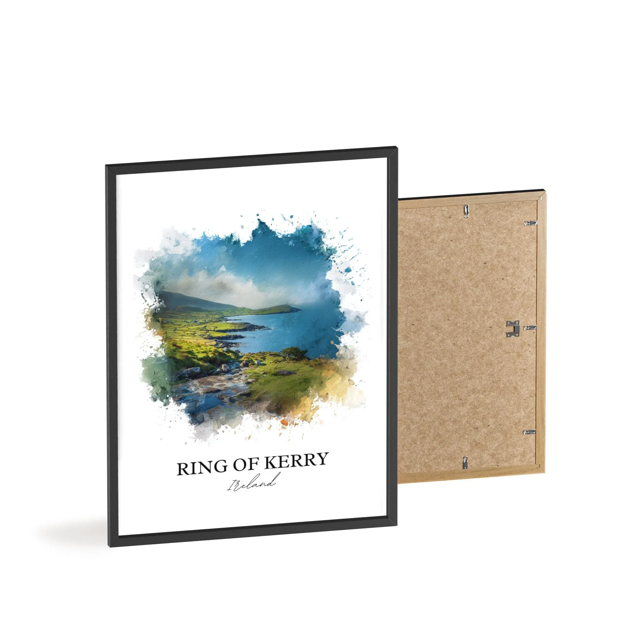 Ring of Kerry, Ireland – Watercolor Art Print - Image 8