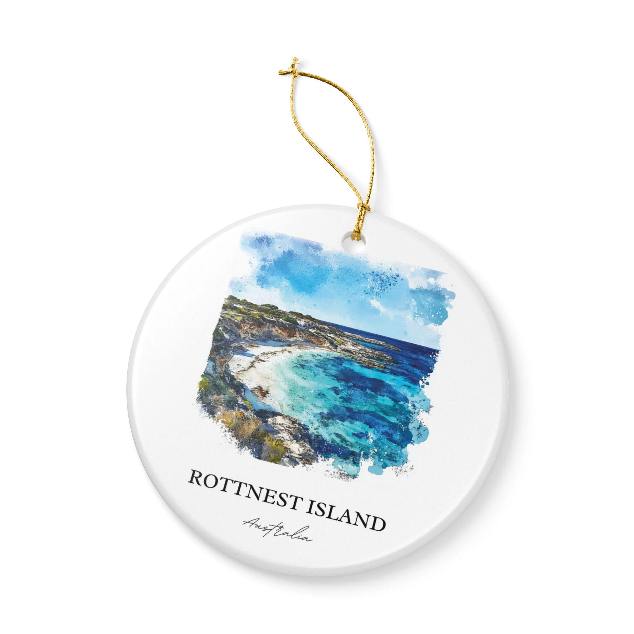 Rottnest Island Ornament: Unique Australia Souvenir, Rottnest Island Xmas Decor, and Authentic Rottnest Island Gift - Image 3