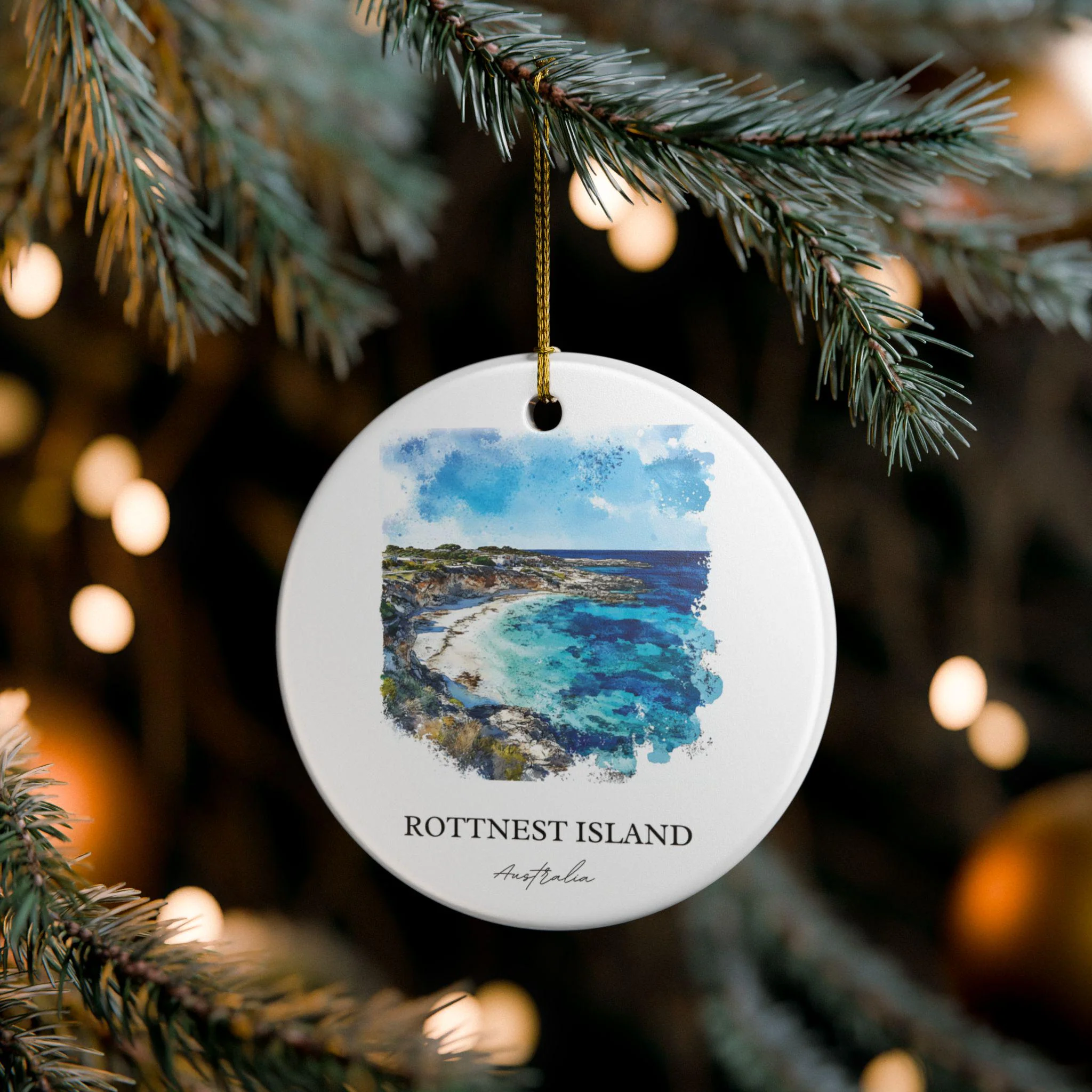 Rottnest Island Ornament: Unique Australia Souvenir, Rottnest Island Xmas Decor, and Authentic Rottnest Island Gift - Image 4