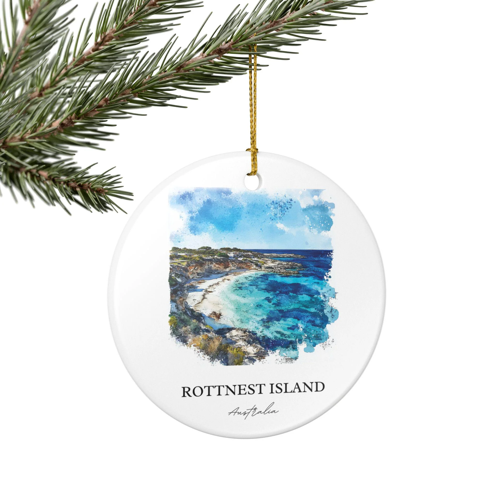 Rottnest Island Ornament: Unique Australia Souvenir, Rottnest Island Xmas Decor, and Authentic Rottnest Island Gift - Image 5