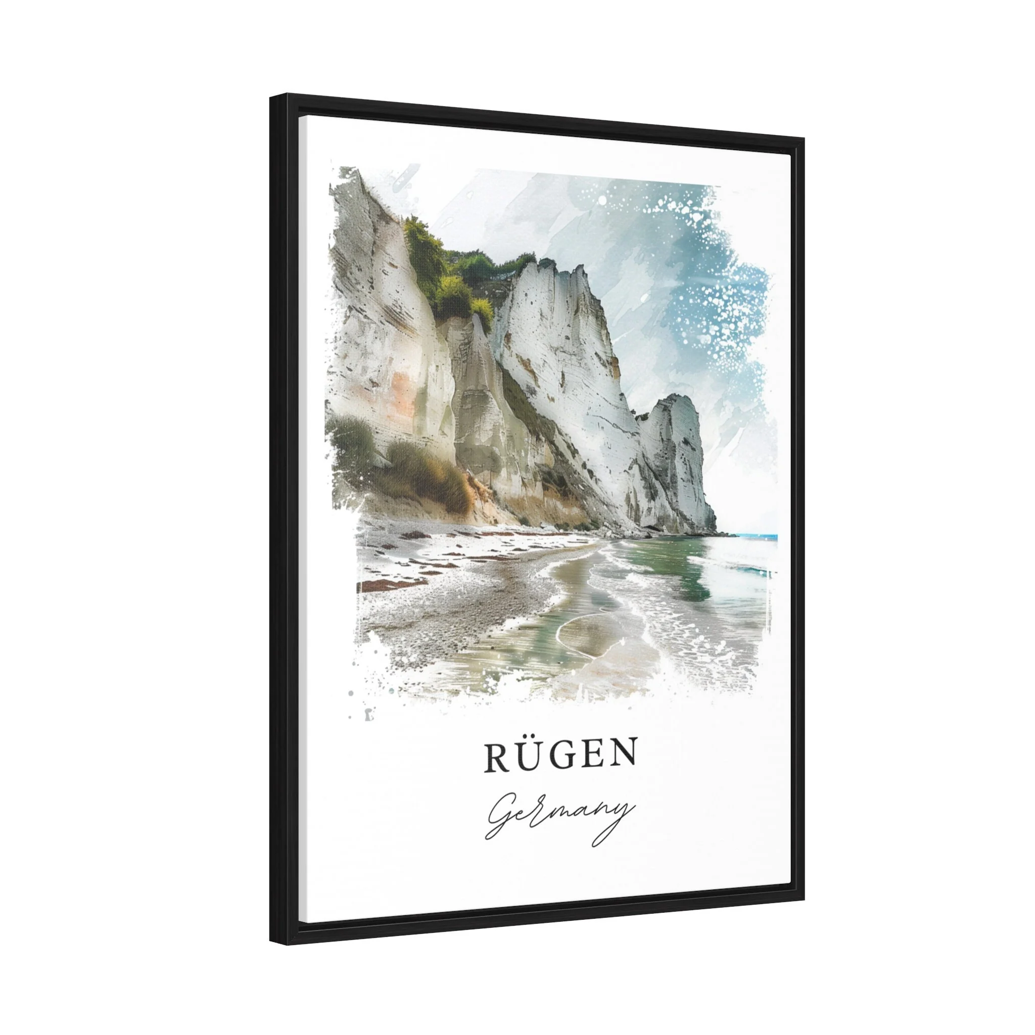 Rugen, Germany – Watercolor Art Print - Image 6