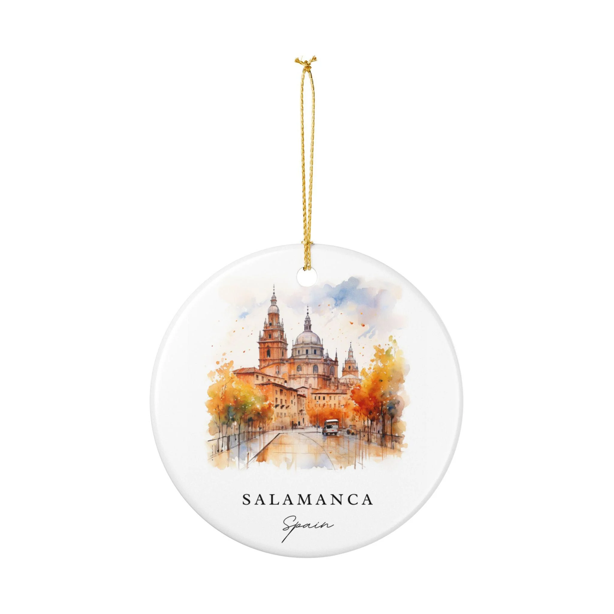 Salamanca Spain Ornament: Unique Salamanca Souvenir, Spain Xmas Decor, and Authentic Salamanca Spain Gift - Image 2