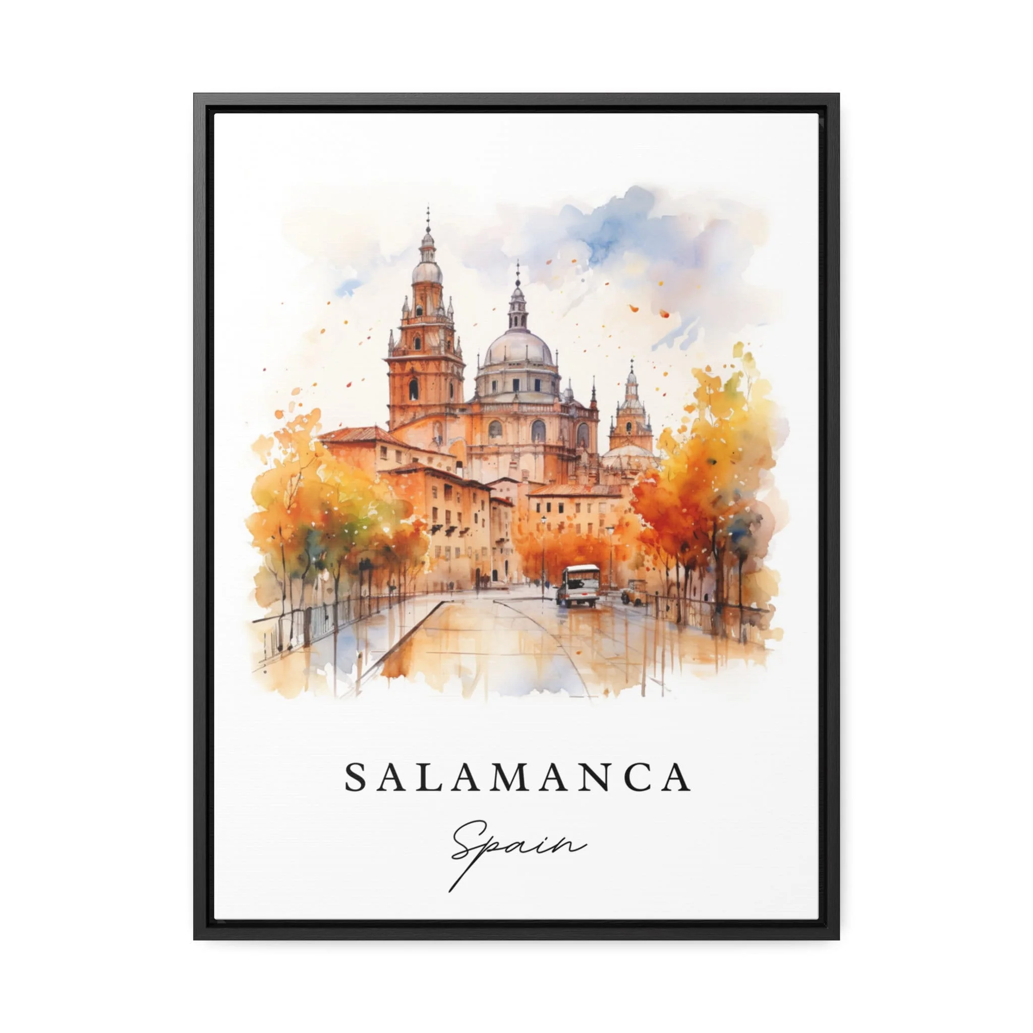 Salamanca, Spain – Watercolor Art Print - Image 2