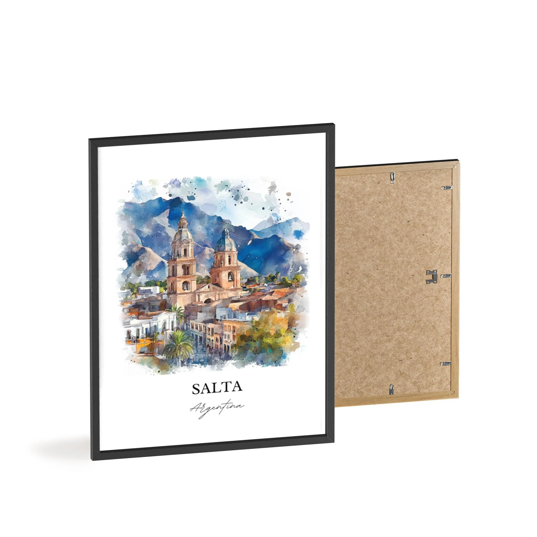 Salta, Argentina – Watercolor Art Print - Image 8