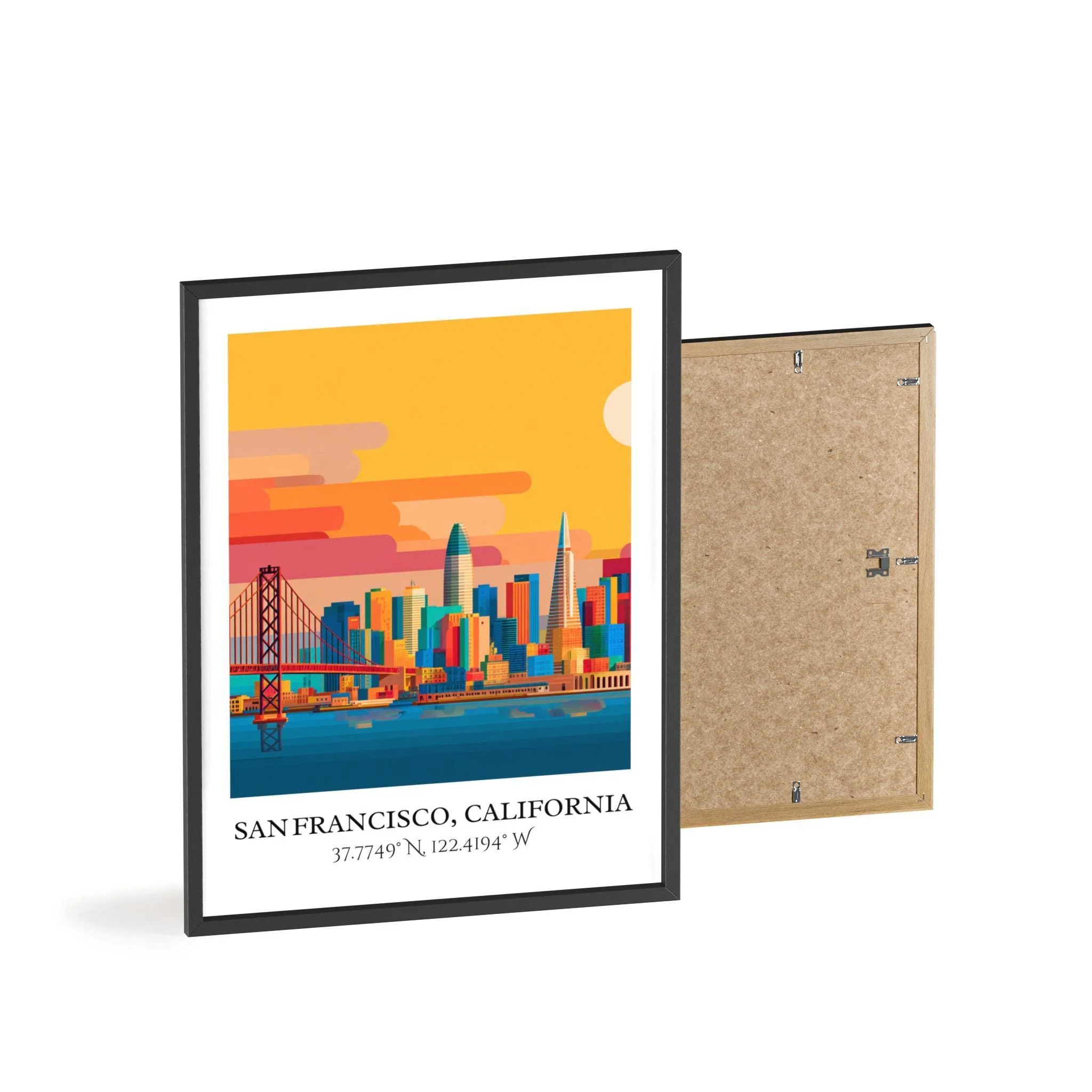 San Francisco, USA – Watercolor Art Print - Image 8