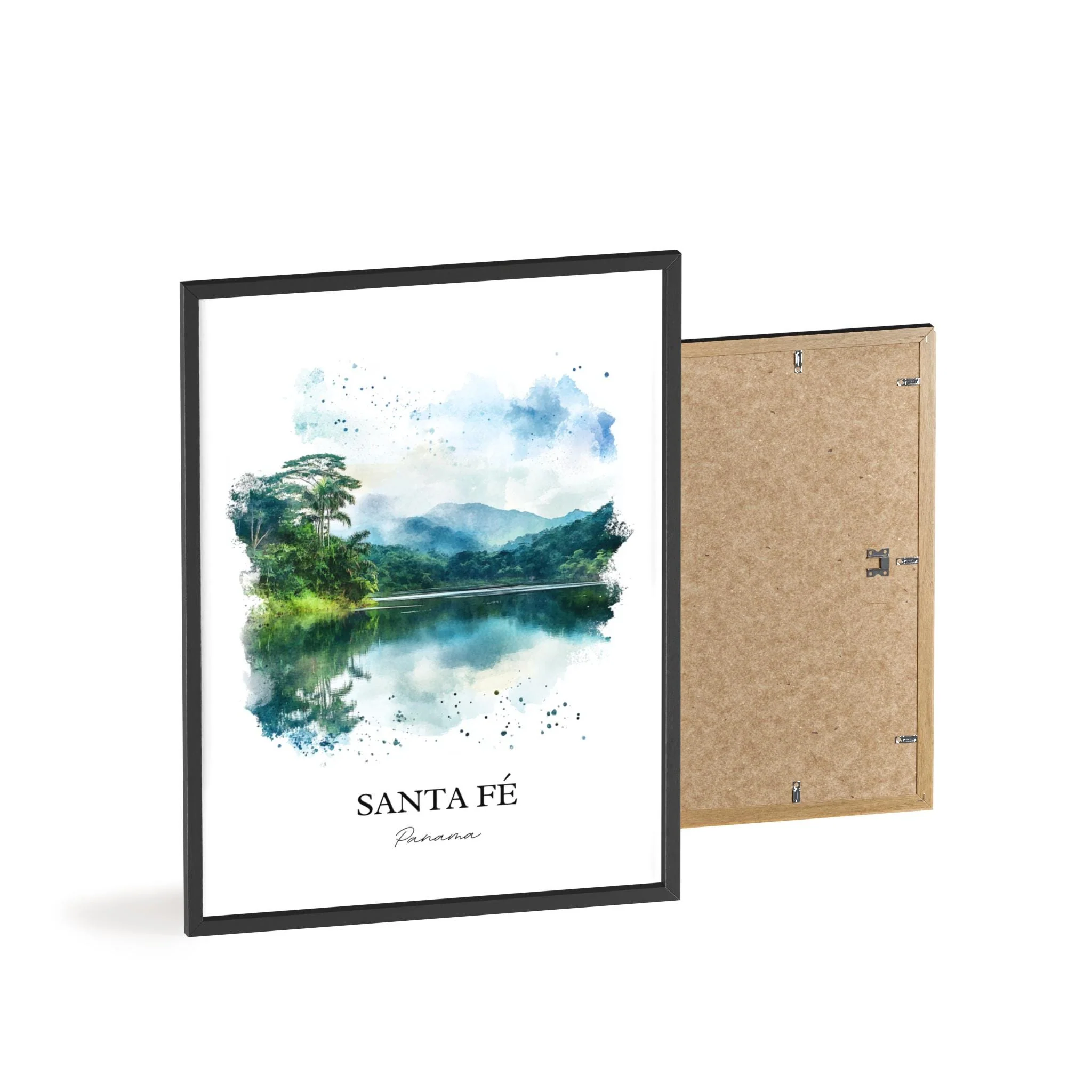 Santa Fé, Panama – Watercolor Art Print - Image 8