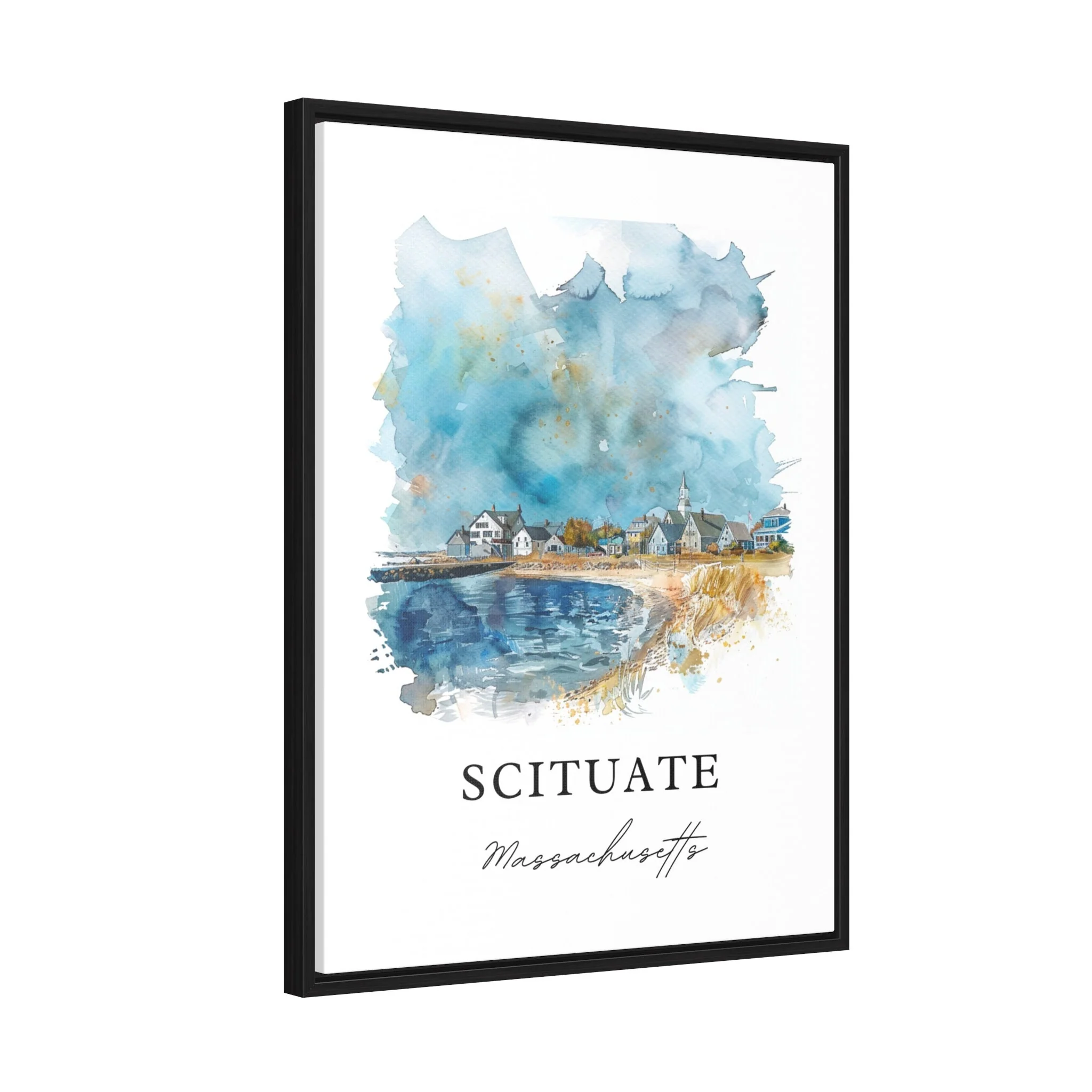 Scituate, USA – Watercolor Art Print - Image 6