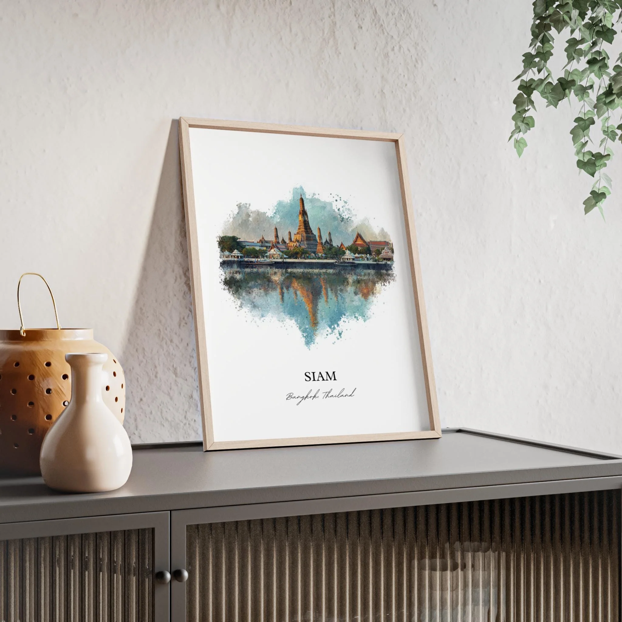 Bangkok, Thailand – Watercolor Art Print - Image 5