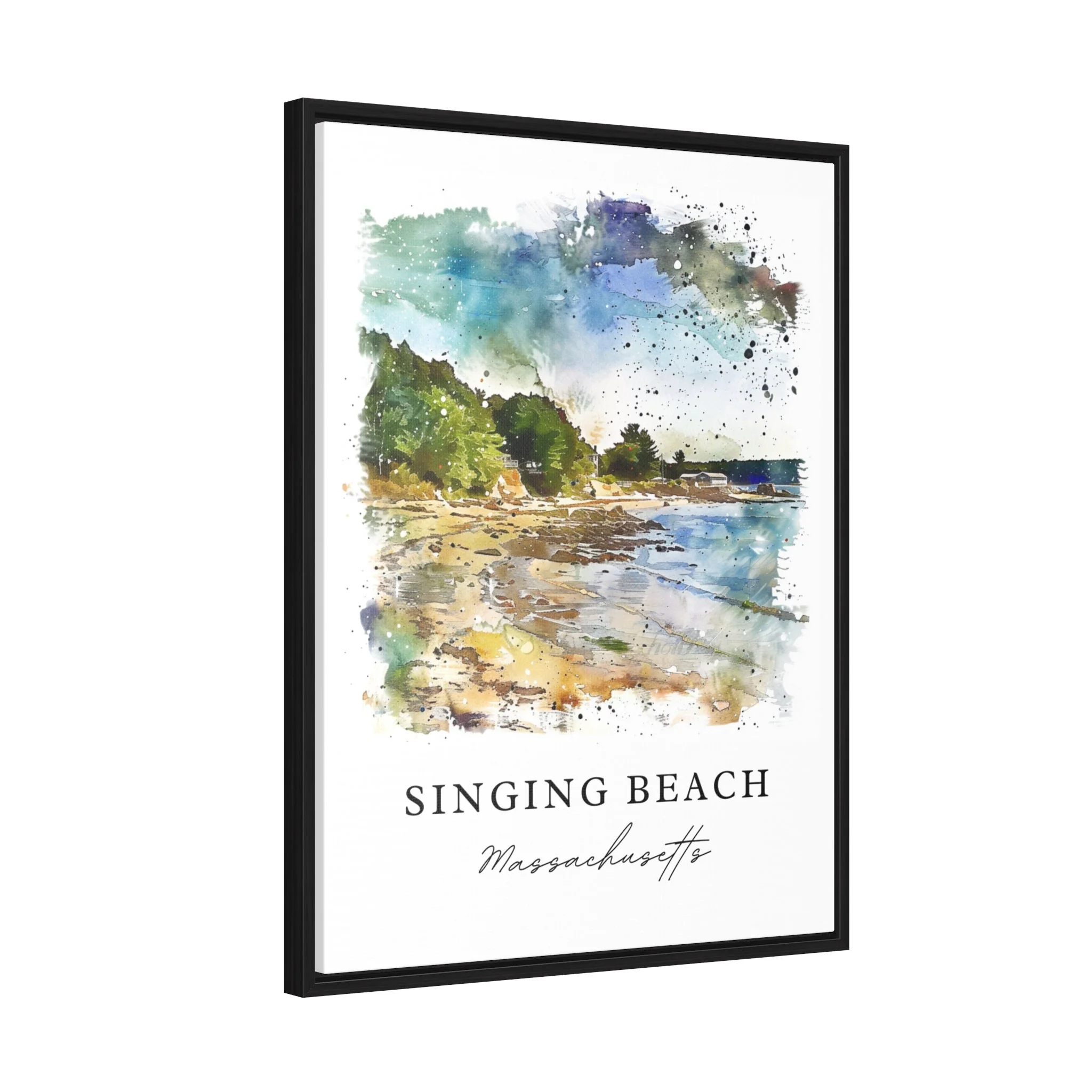 Singing Beach, Massachusetts, USA – Watercolor Art Print - Image 6