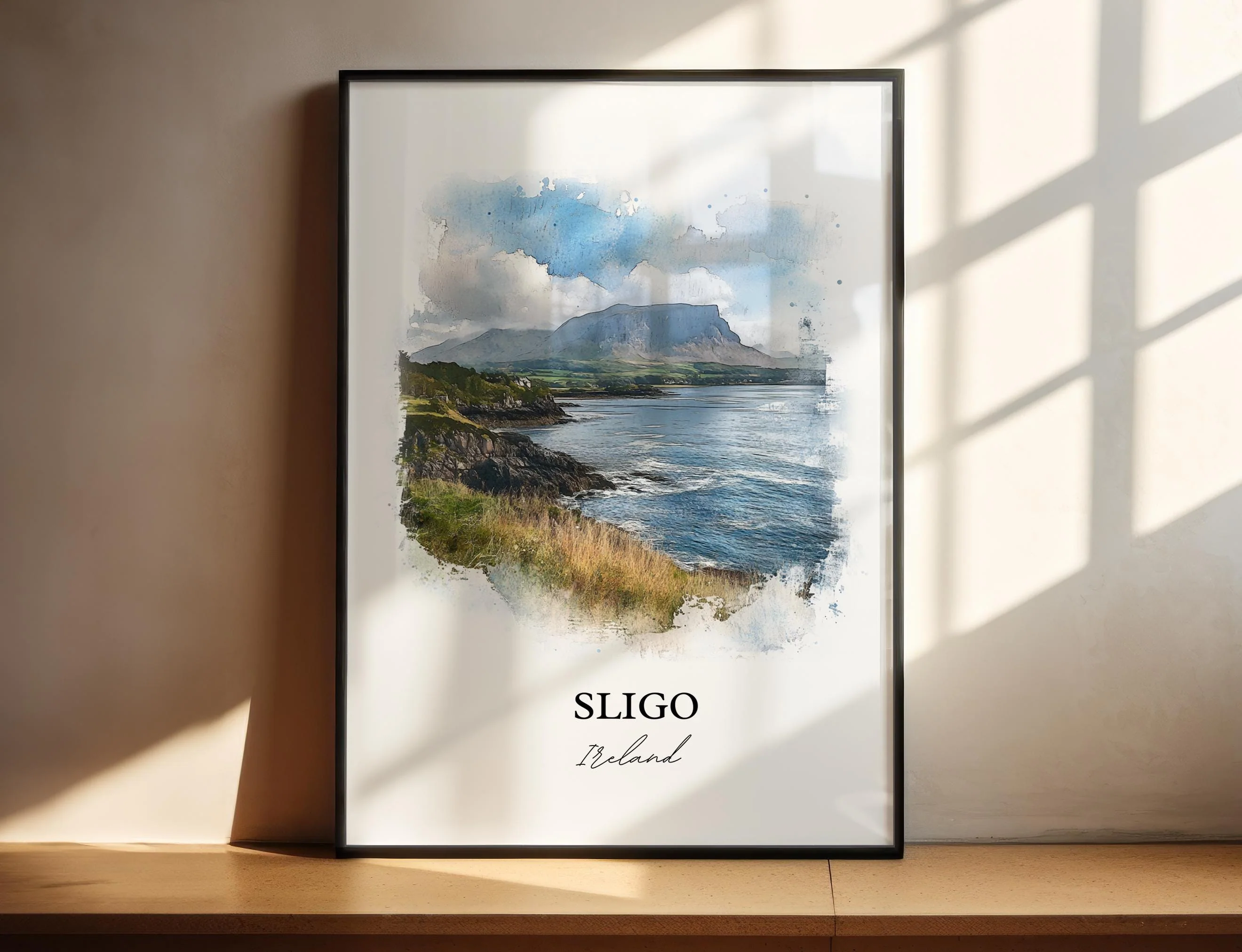 Sligo, Ireland – Watercolor Art Print