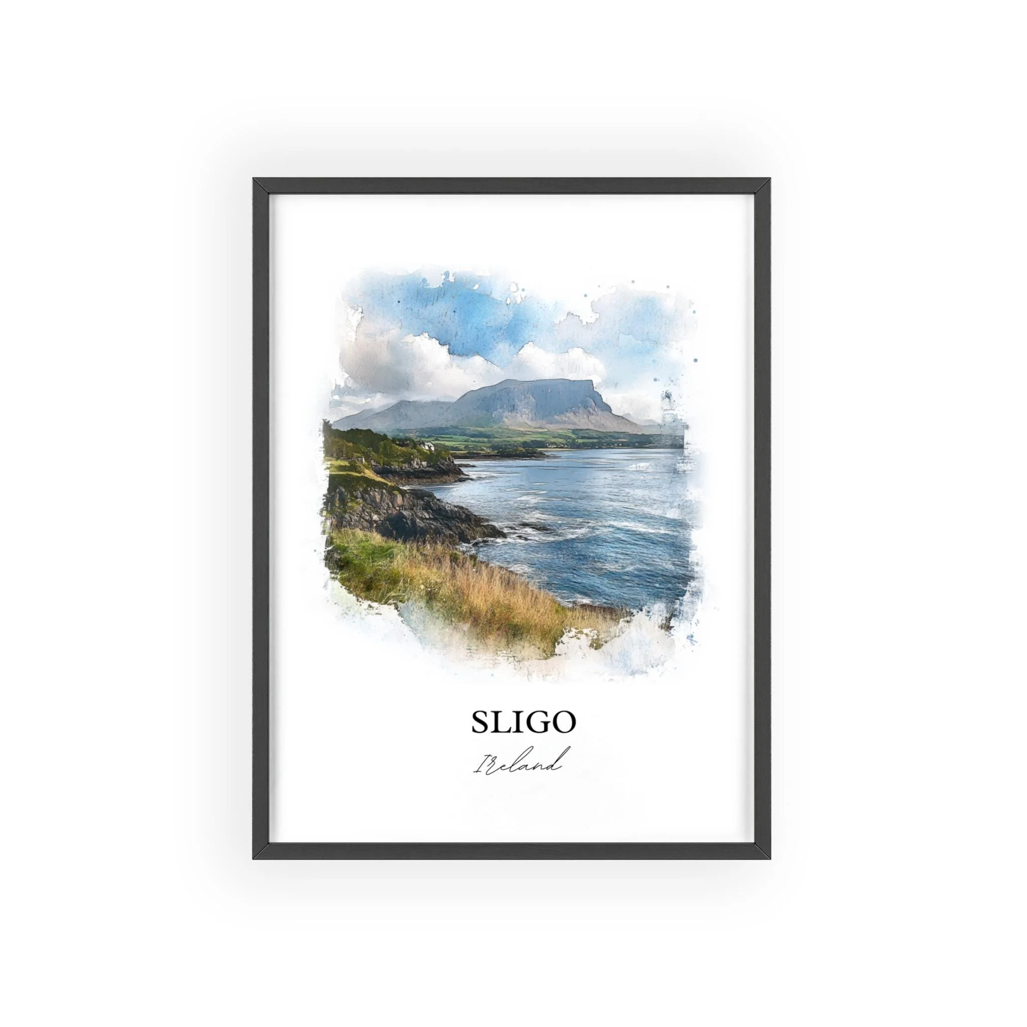 Sligo, Ireland – Watercolor Art Print - Image 7