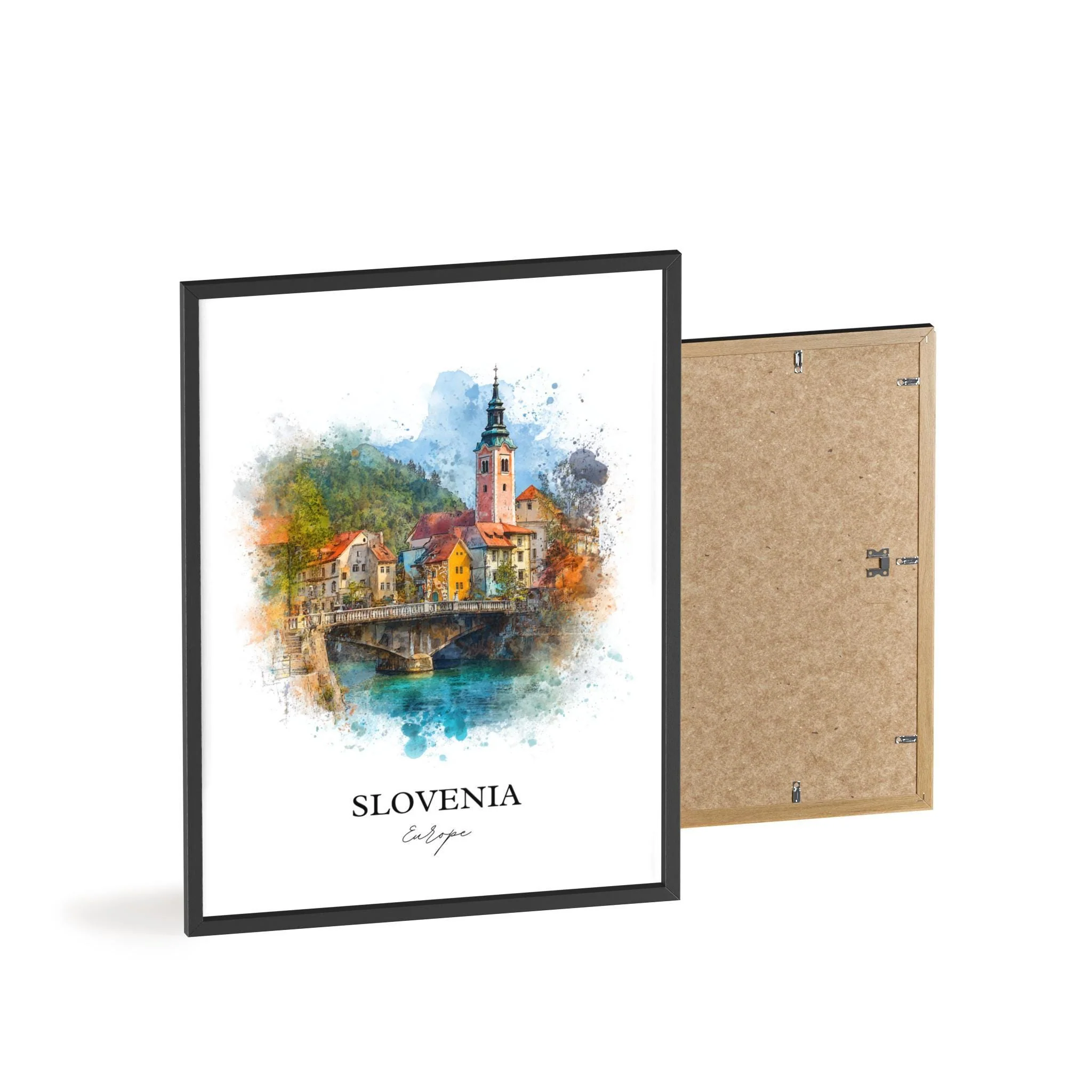 Slovenia, Slovenia – Watercolor Art Print - Image 8