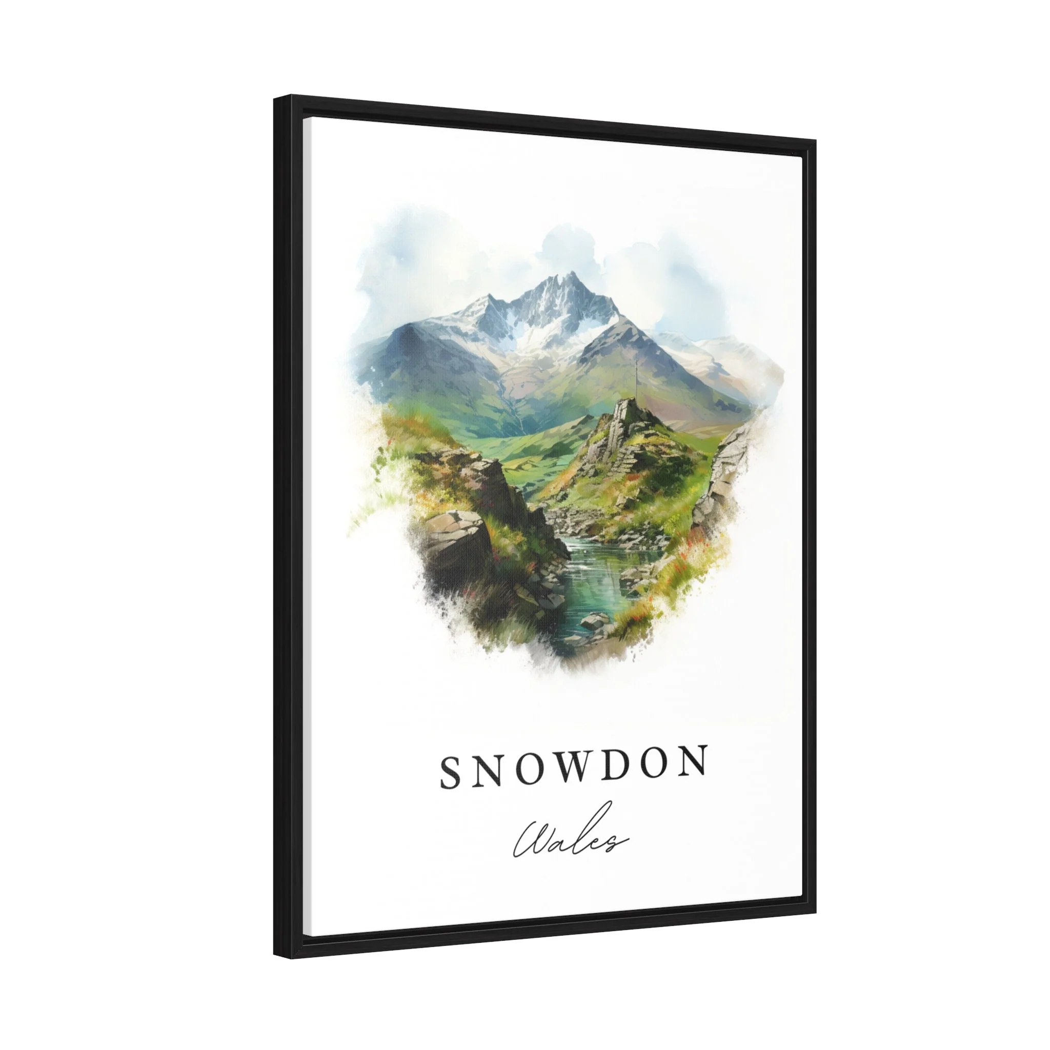 Snowdon, Wales – Watercolor Art Print - Image 7