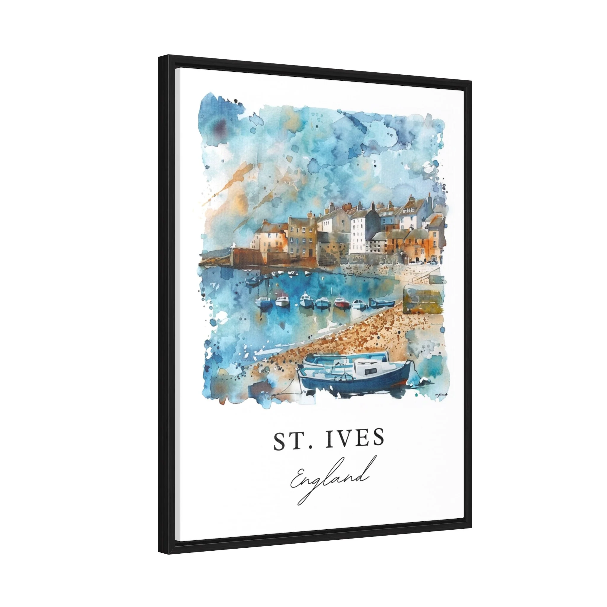St Ives, England – Watercolor Art Print - Image 7
