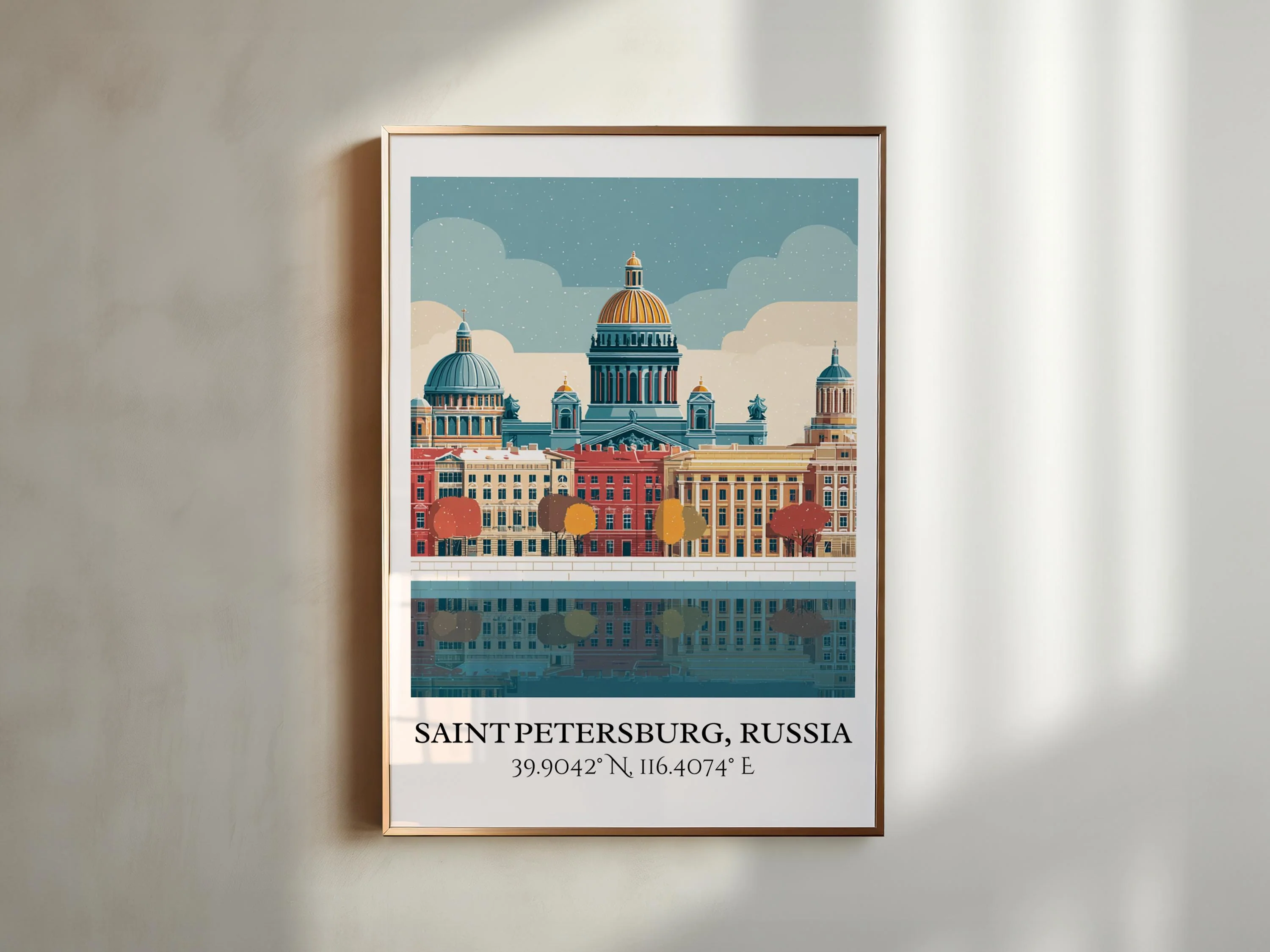 St Petersburg, Russia – Watercolor Art Print - Image 5
