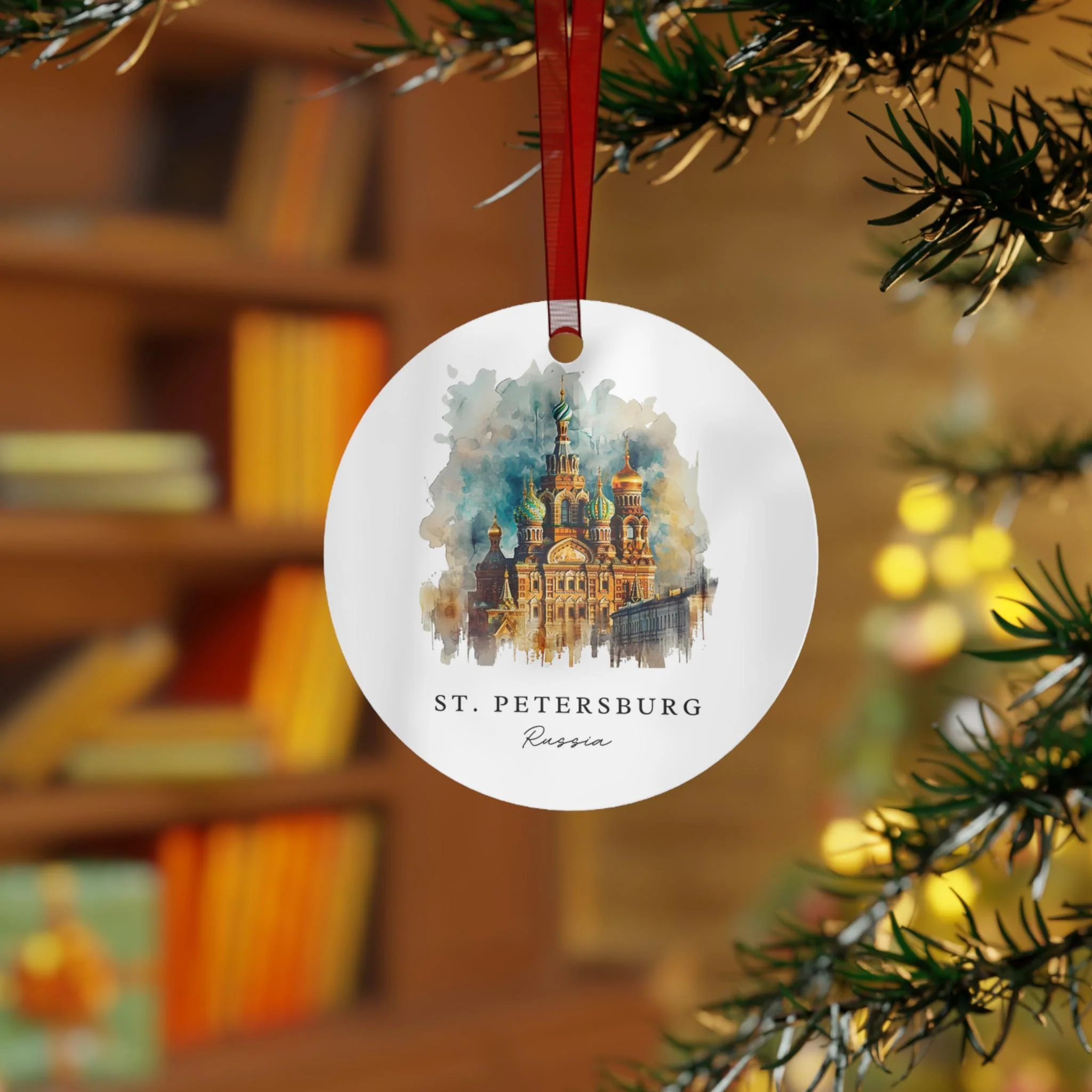 St Petersburg Russia Ornament: Unique St Petersburg Souvenir, St Petersburg Xmas Decor, and Authentic Kremlin Gift - Image 3
