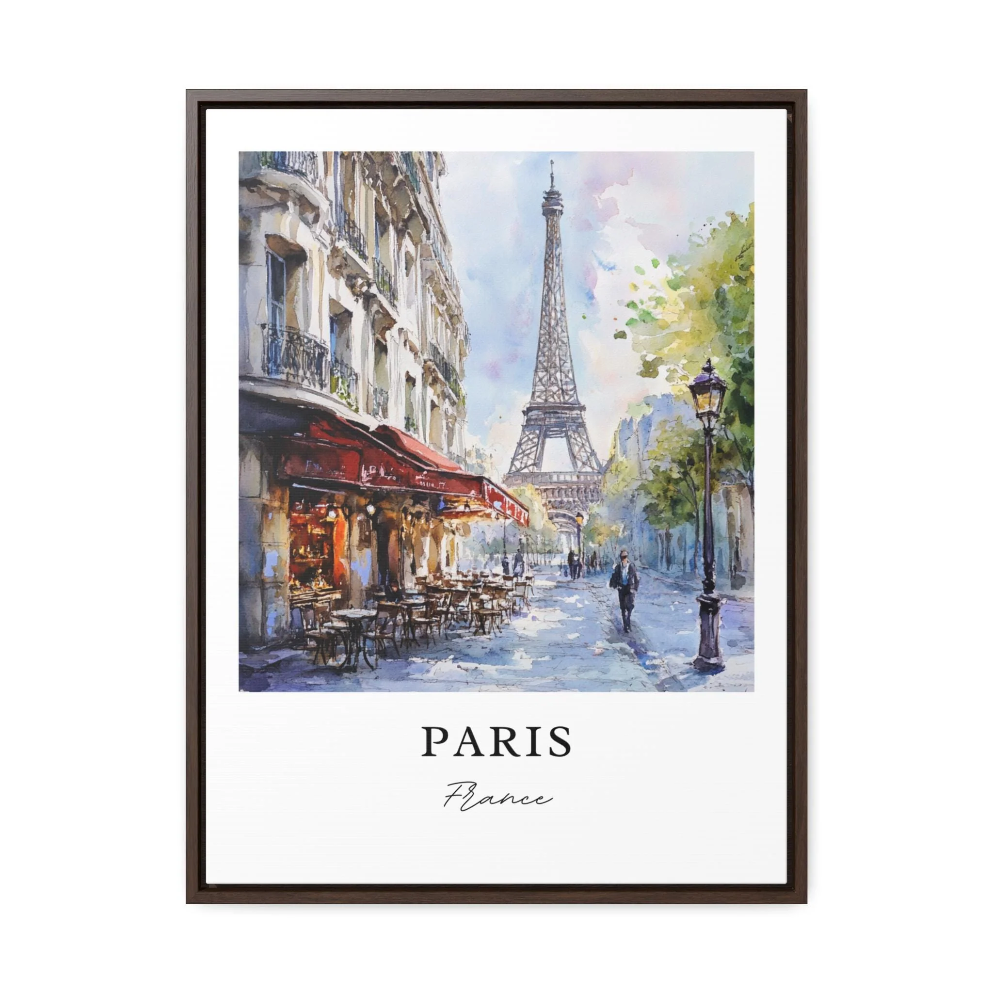 Paris, France – Watercolor Art Print - Image 6