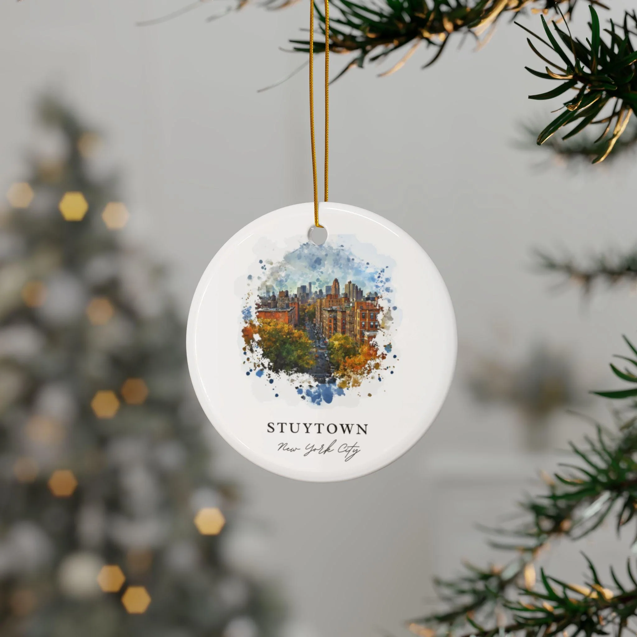 Stuytown NYC Ornament: Stuytown Souvenir, Peter Cooper Village Decor, and Stuytown Lower East Side NYC Gift - Image 3