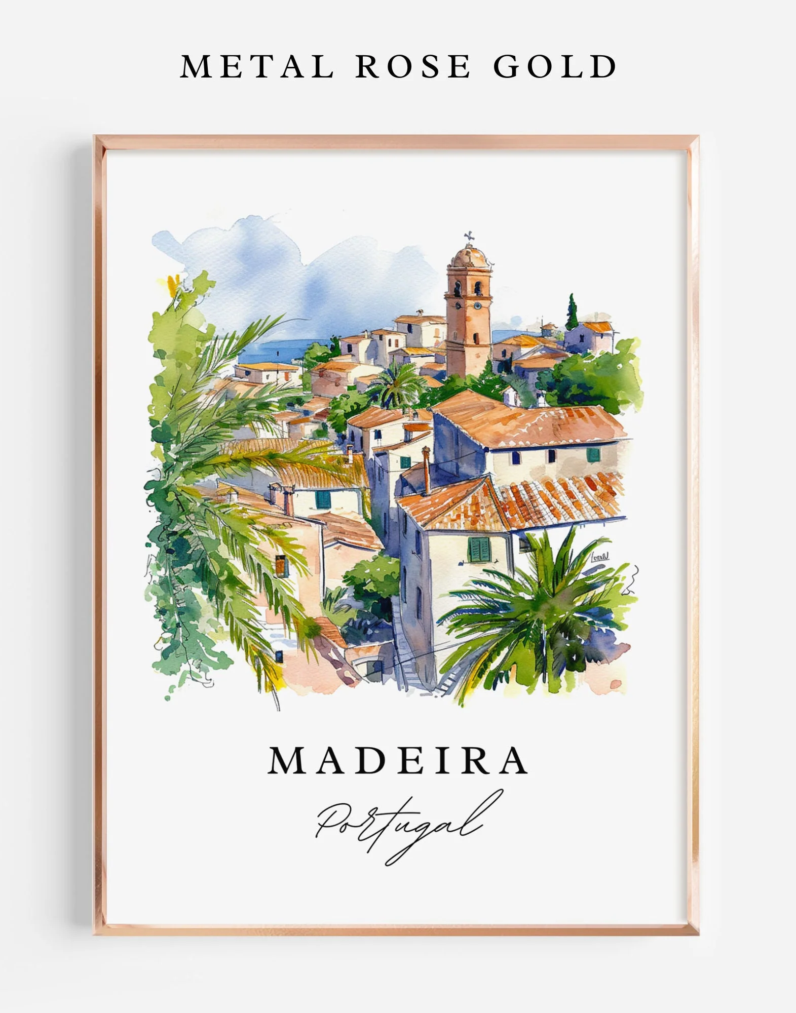 Sucre, Bolivia – Watercolor Art Print - Image 6