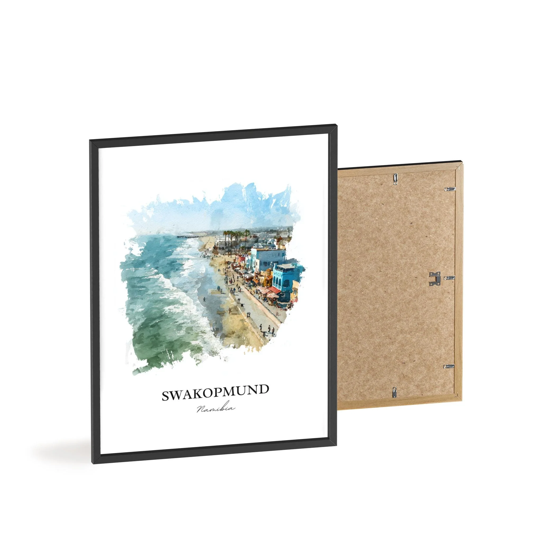 Swakopmund, Namibia – Watercolor Art Print - Image 11