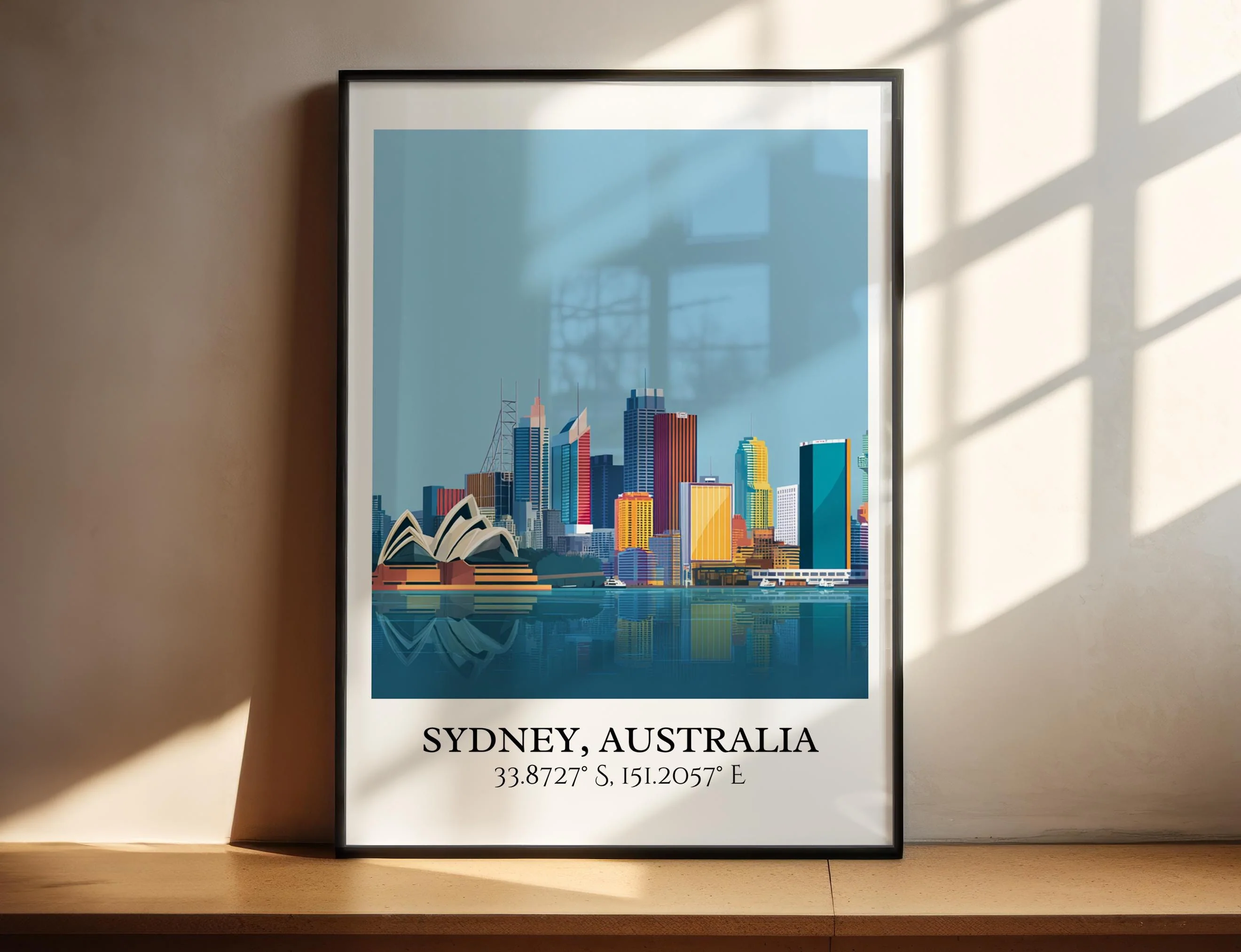 Sydney, Australia – Watercolor Art Print