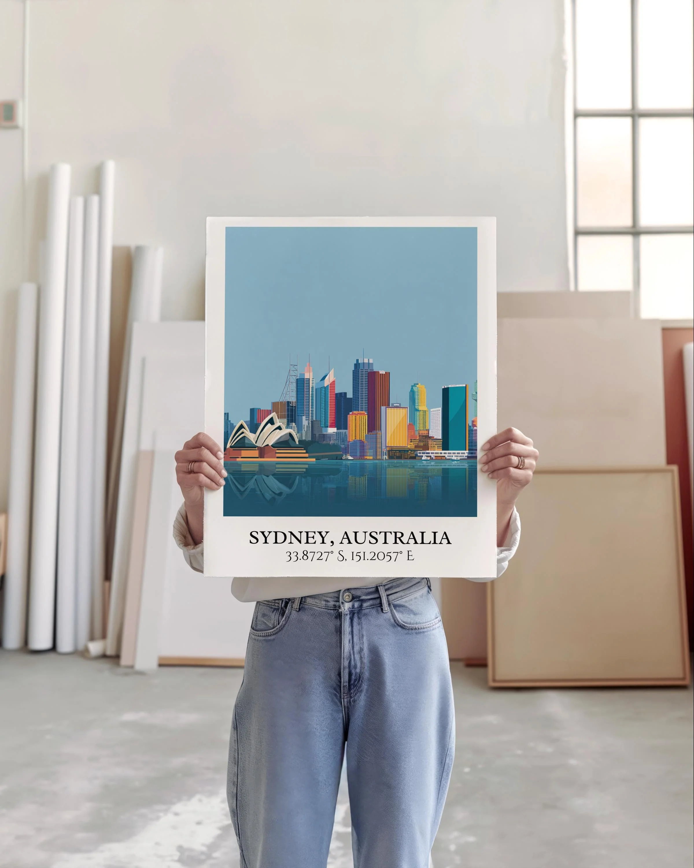 Sydney, Australia – Watercolor Art Print - Image 3