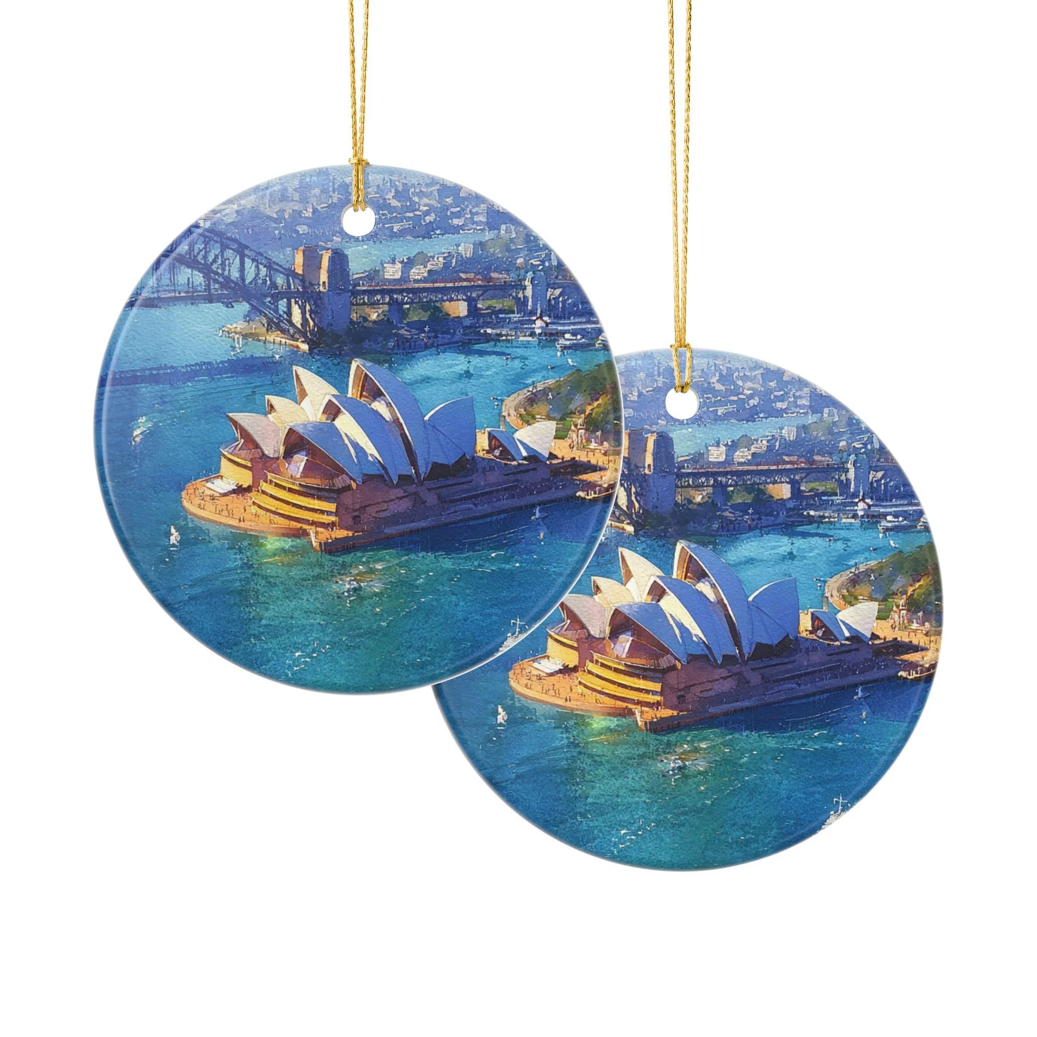 Sydney Ornament: Unique Sydney Souvenir, Sydney Xmas Decor, and Authentic Sydney Australia Gift - Image 3