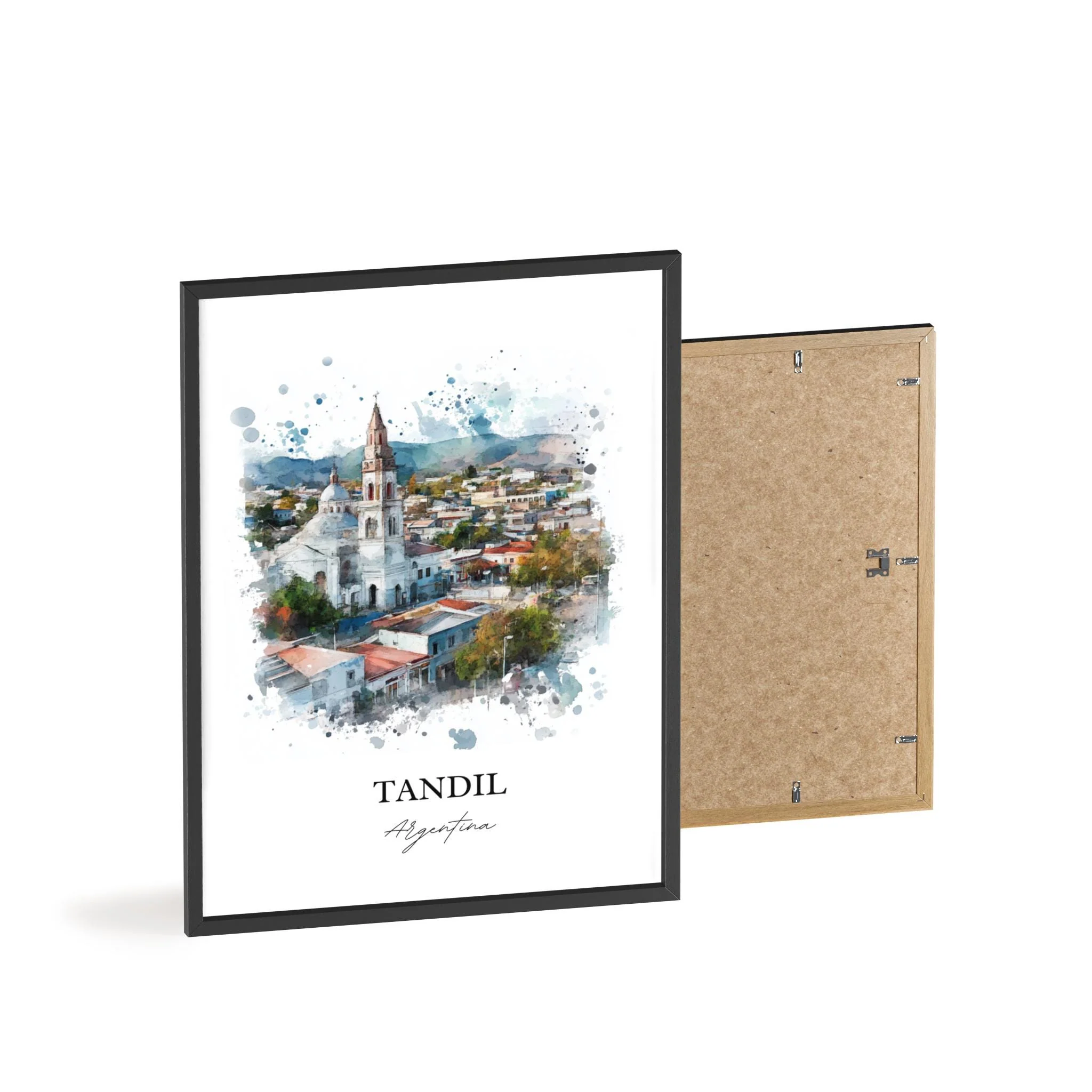 Tandil, Argentina – Watercolor Art Print of Sierras de Tandil - Image 8