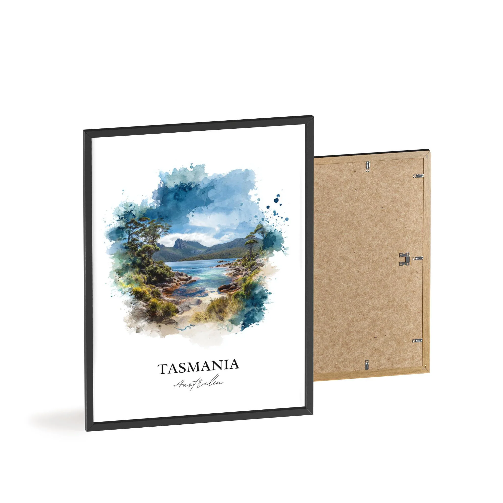 Tasmania, Australia – Watercolor Art Print - Image 8