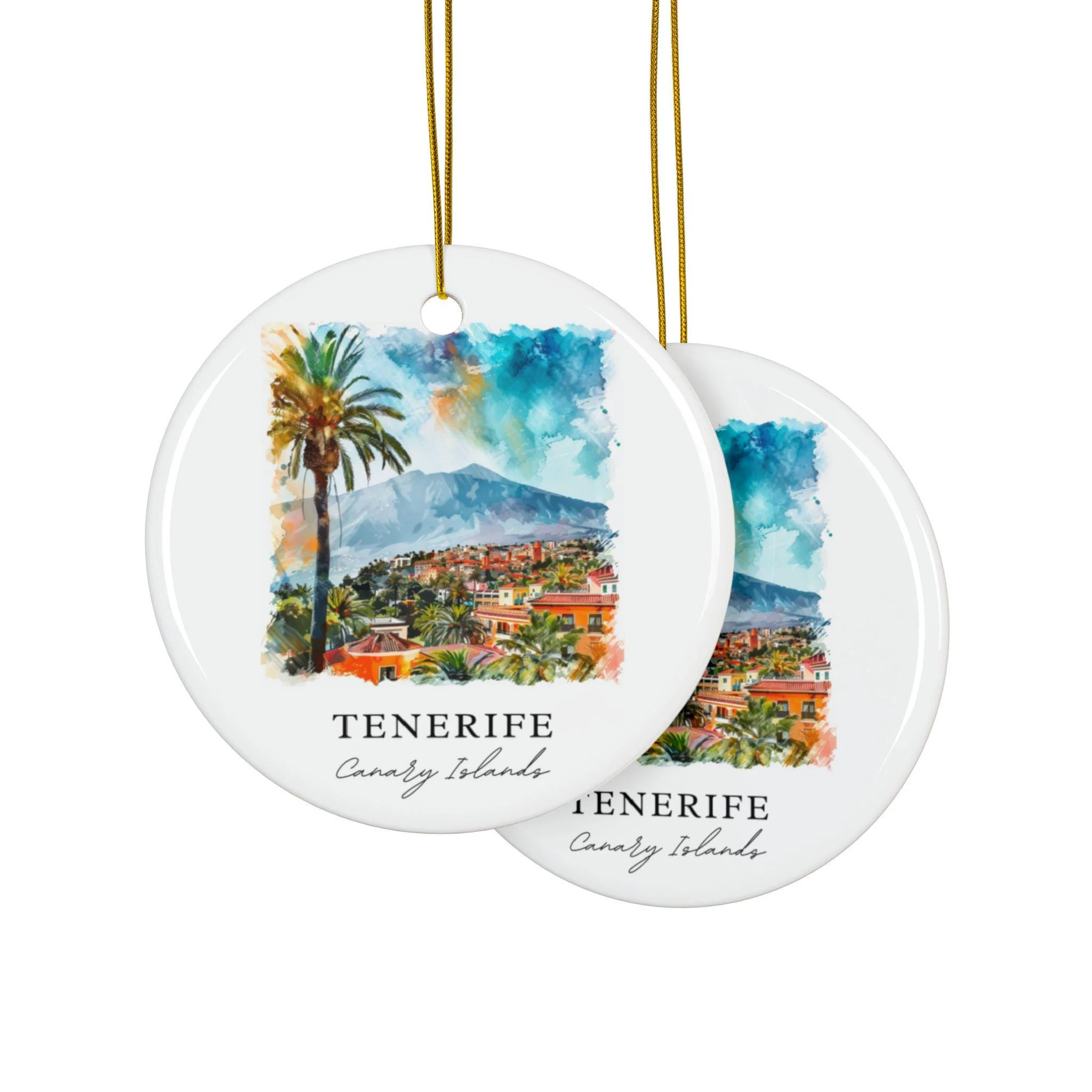 Tenerife Ornament: Unique Tenerife Souvenir, Tenerife Canary Islands Decor, and Authentic Tenerife Christmas Gift - Image 4