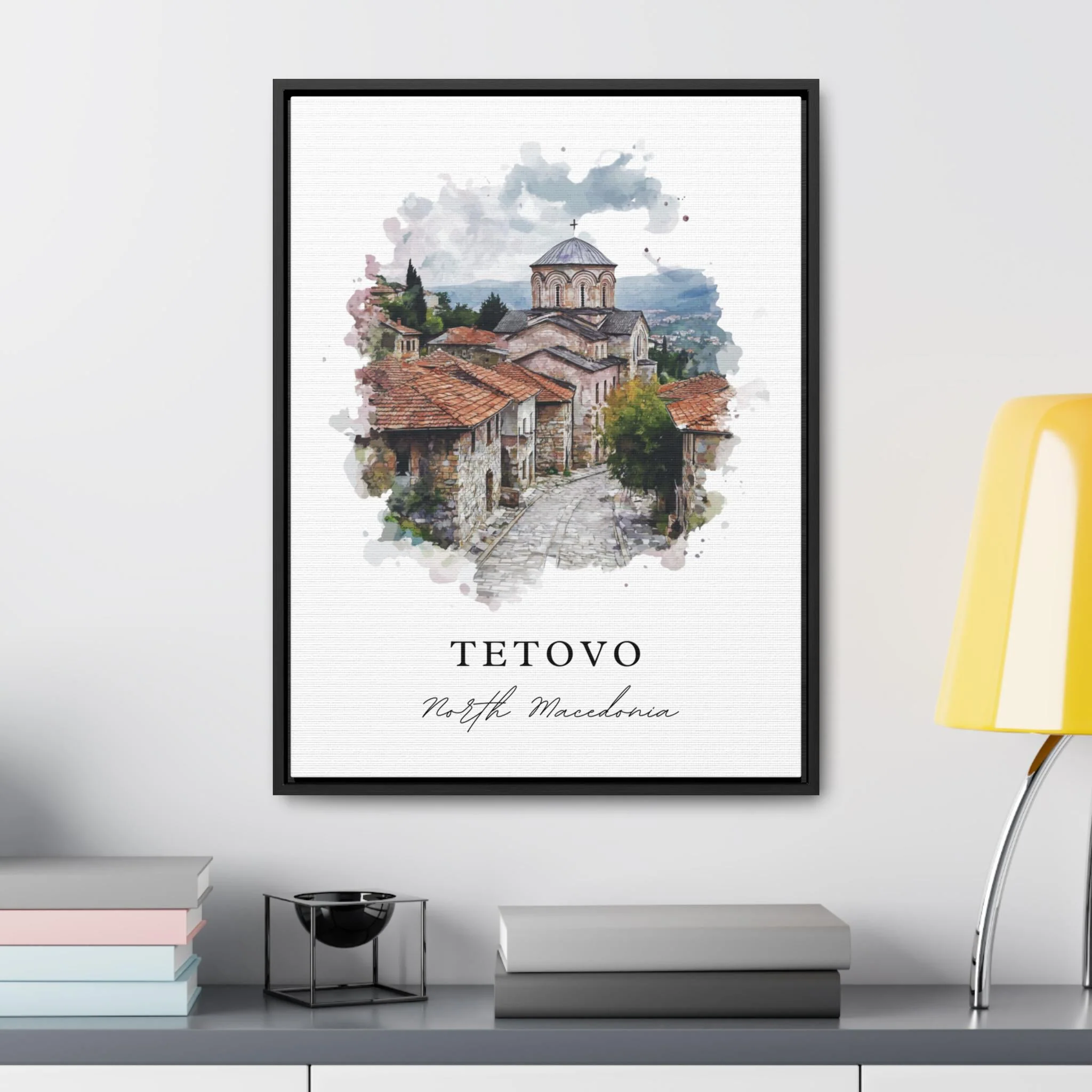 Tetovo, North Macedonia – Watercolor Art Print - Image 5