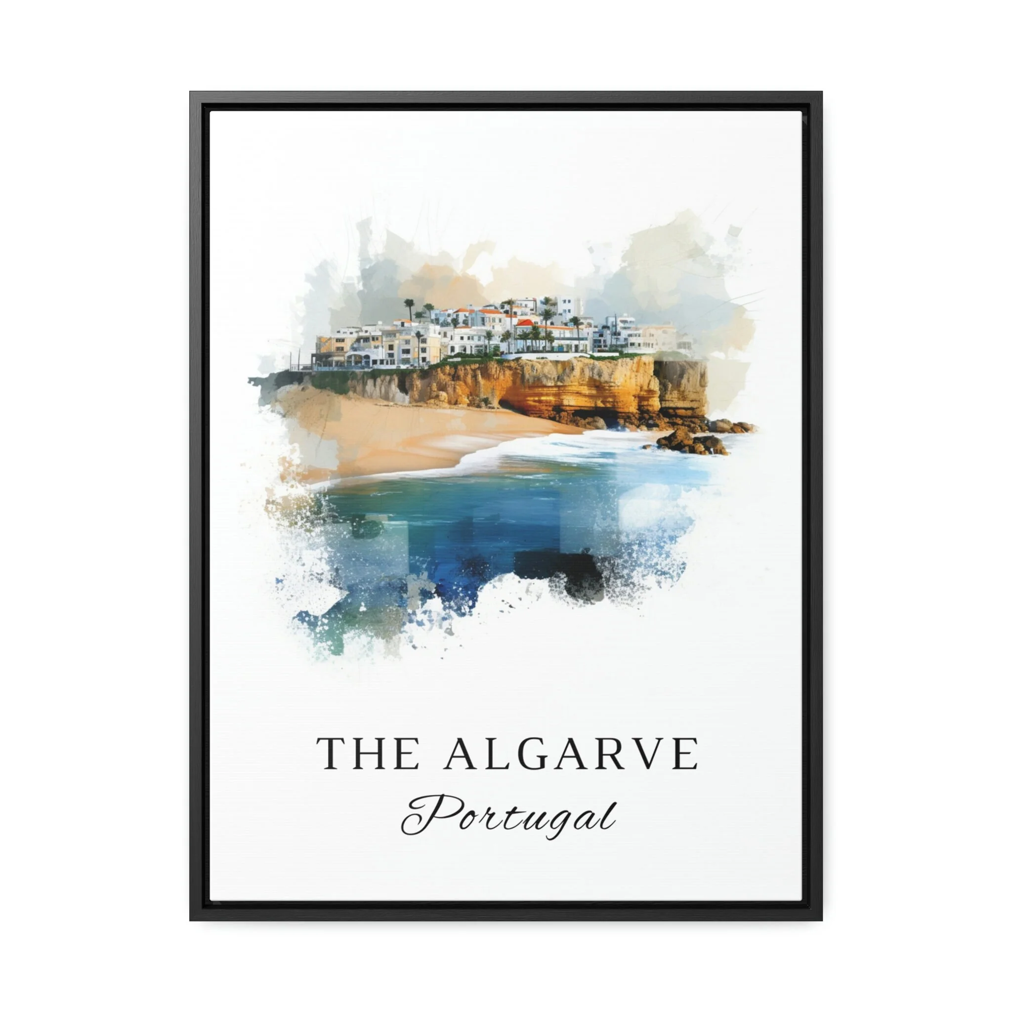 Algarve, Portugal – Watercolor Art Print - Image 2