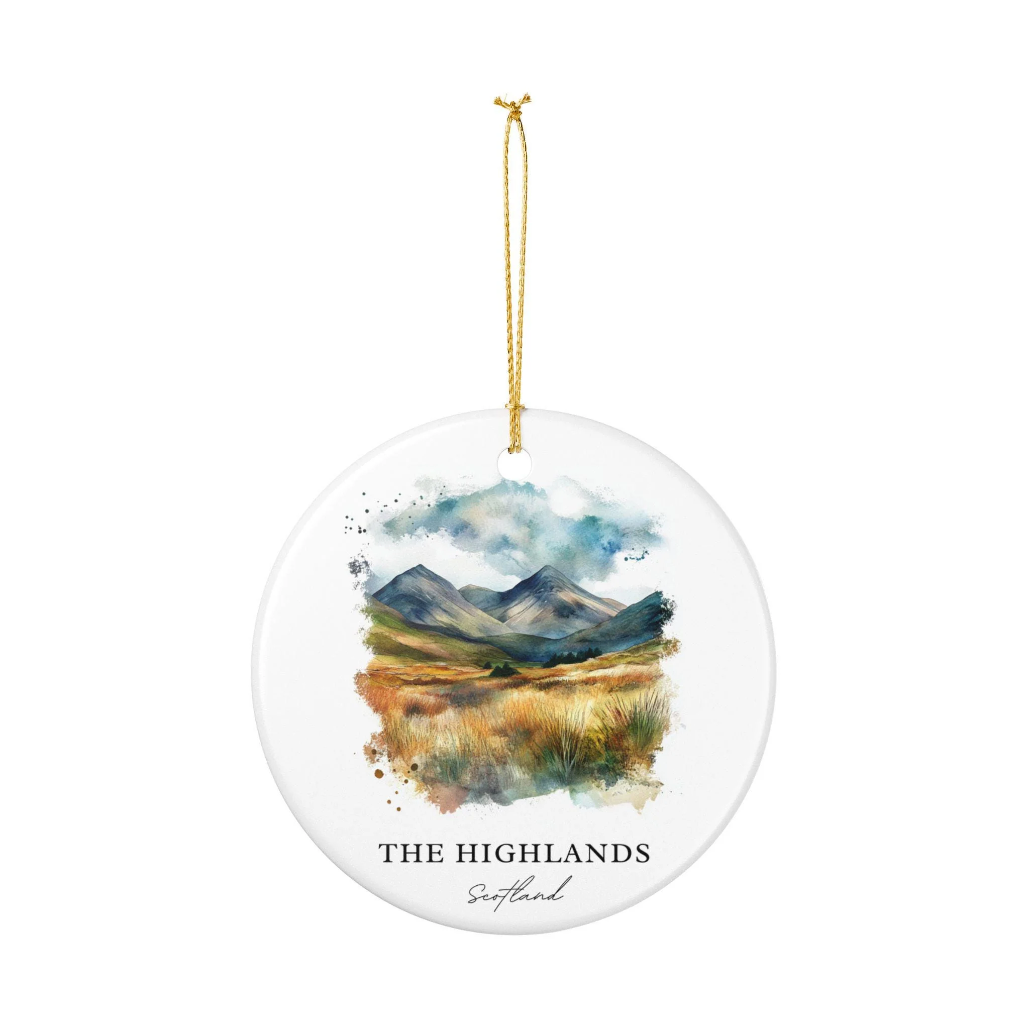 The Highlands Scotland Ornament: Unique Scotland Souvenir, Scotland Xmas Decor, and Authentic Scotland Gift - Image 2