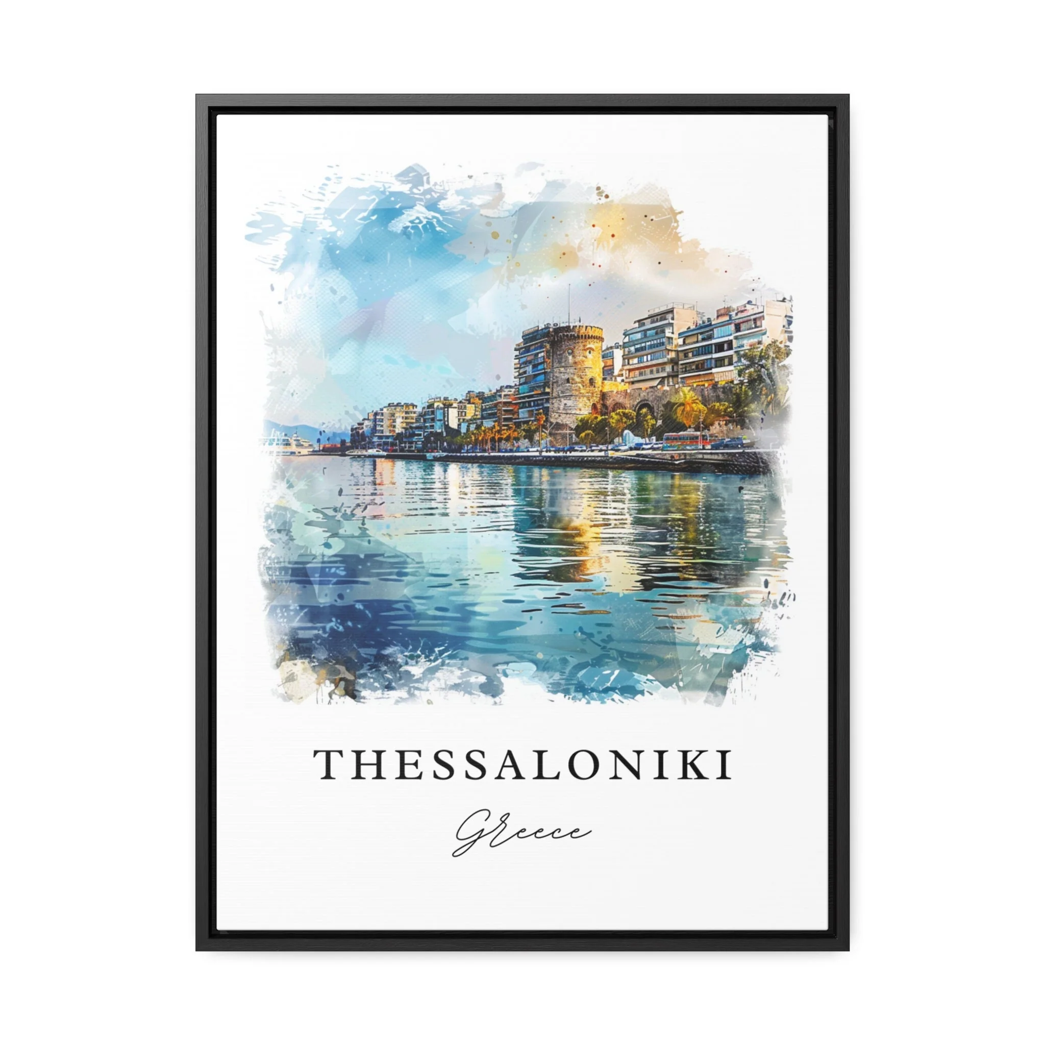 Thessaloniki, Greece – Watercolor Art Print - Image 6