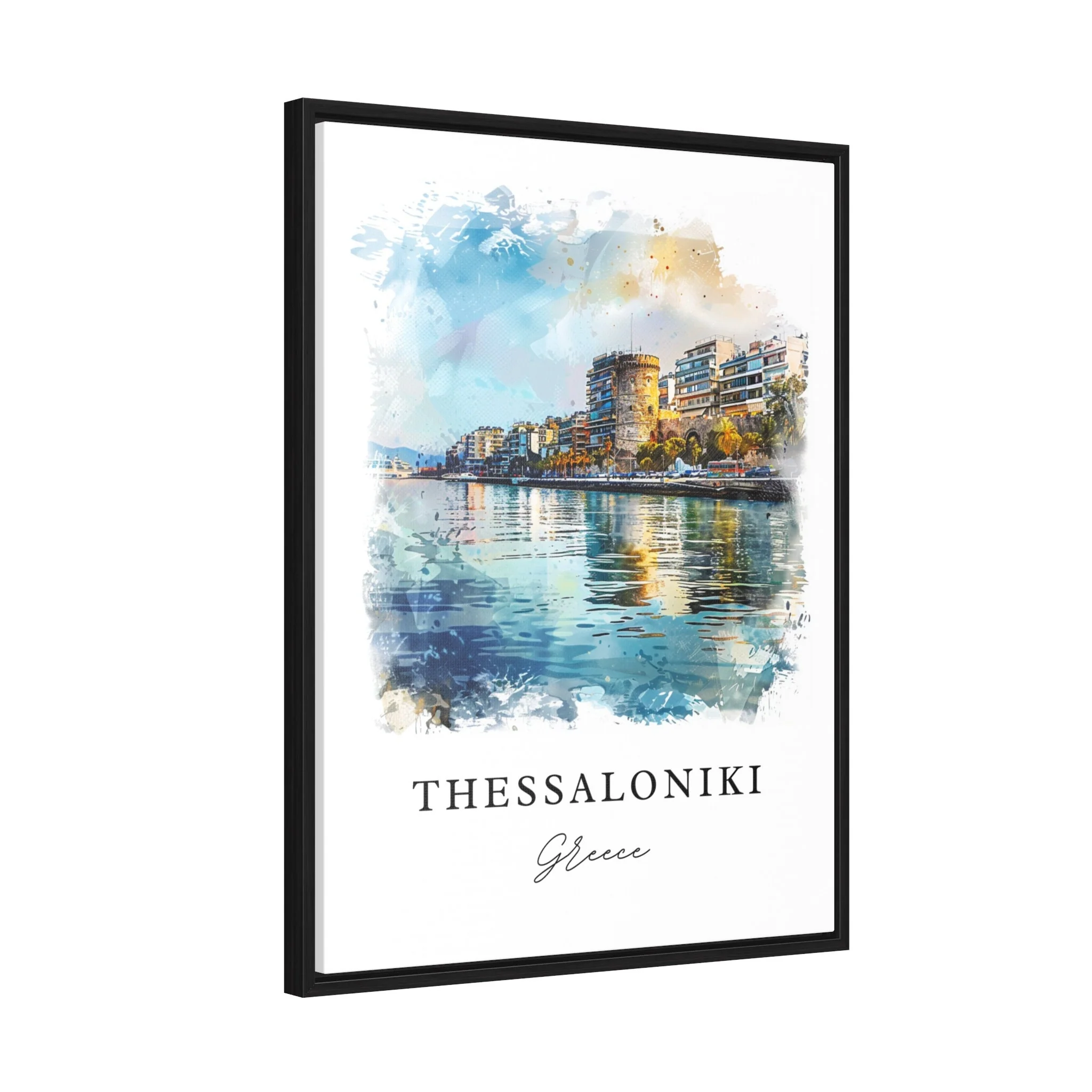 Thessaloniki, Greece – Watercolor Art Print - Image 7