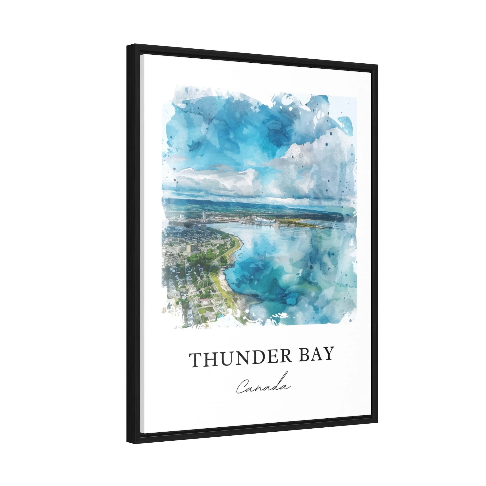 Thunder Bay, Ontario – Watercolor Art Print - Image 6