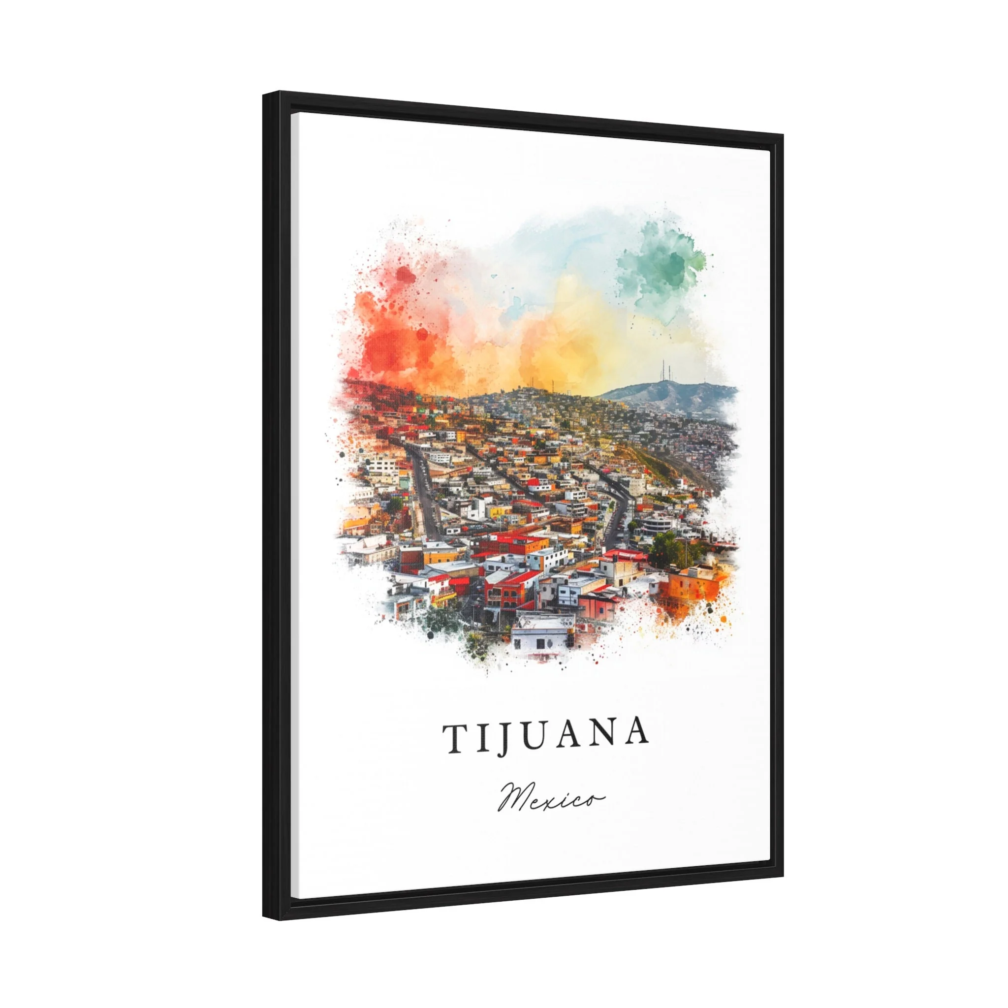 Tijuana, Mexico – Watercolor Art Print - Image 7